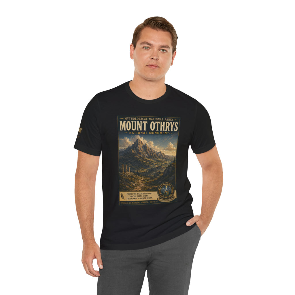 Mythological National Parks COLLECTION V- #039-050 TITANS & PRIMORDIAL REALMS | Vintage nature poster Tee | Mythological National Parks graphic shirt