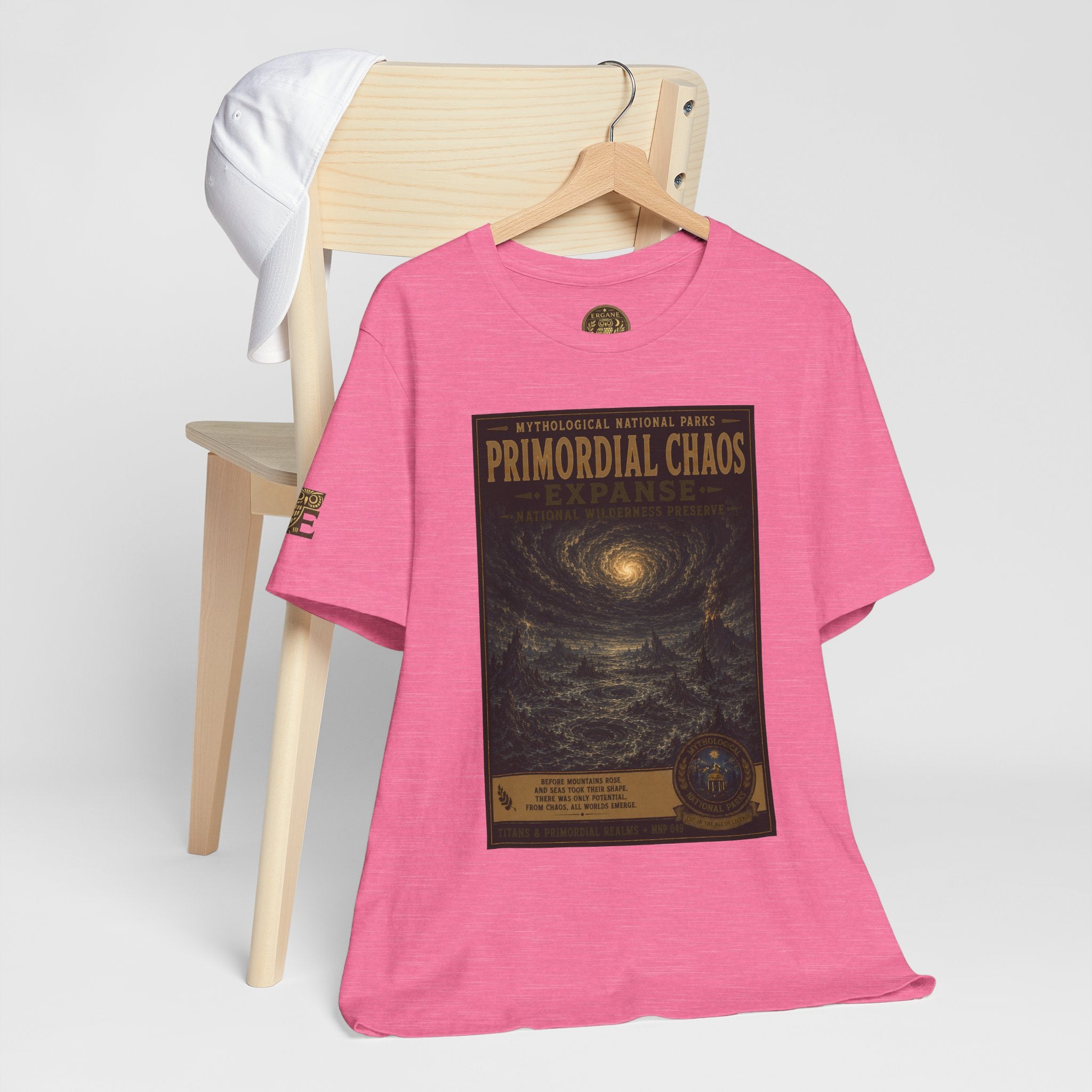 Mythological National Parks COLLECTION V- #049-050 TITANS & PRIMORDIAL REALMS | Vintage nature poster Tee | Mythological National Parks graphic shirt