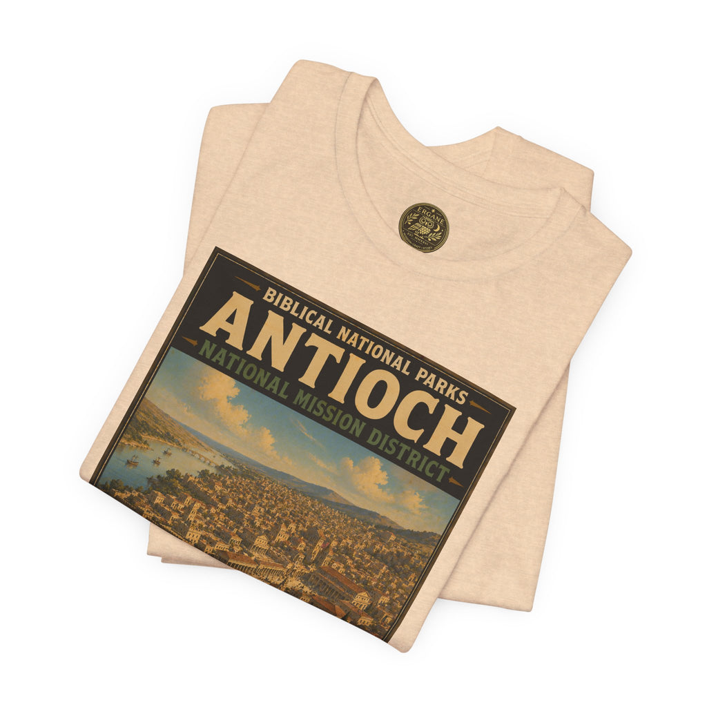 Biblical National Parks Collection VIII- The Apostles' Trails #043/049 | Acts 11-13 | Vintage nature poster Tee | Biblical national parks graphic shirt
