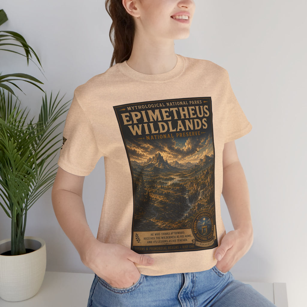 Mythological National Parks COLLECTION V- #046-050 TITANS & PRIMORDIAL REALMS | Vintage nature poster Tee | Mythological National Parks graphic shirt