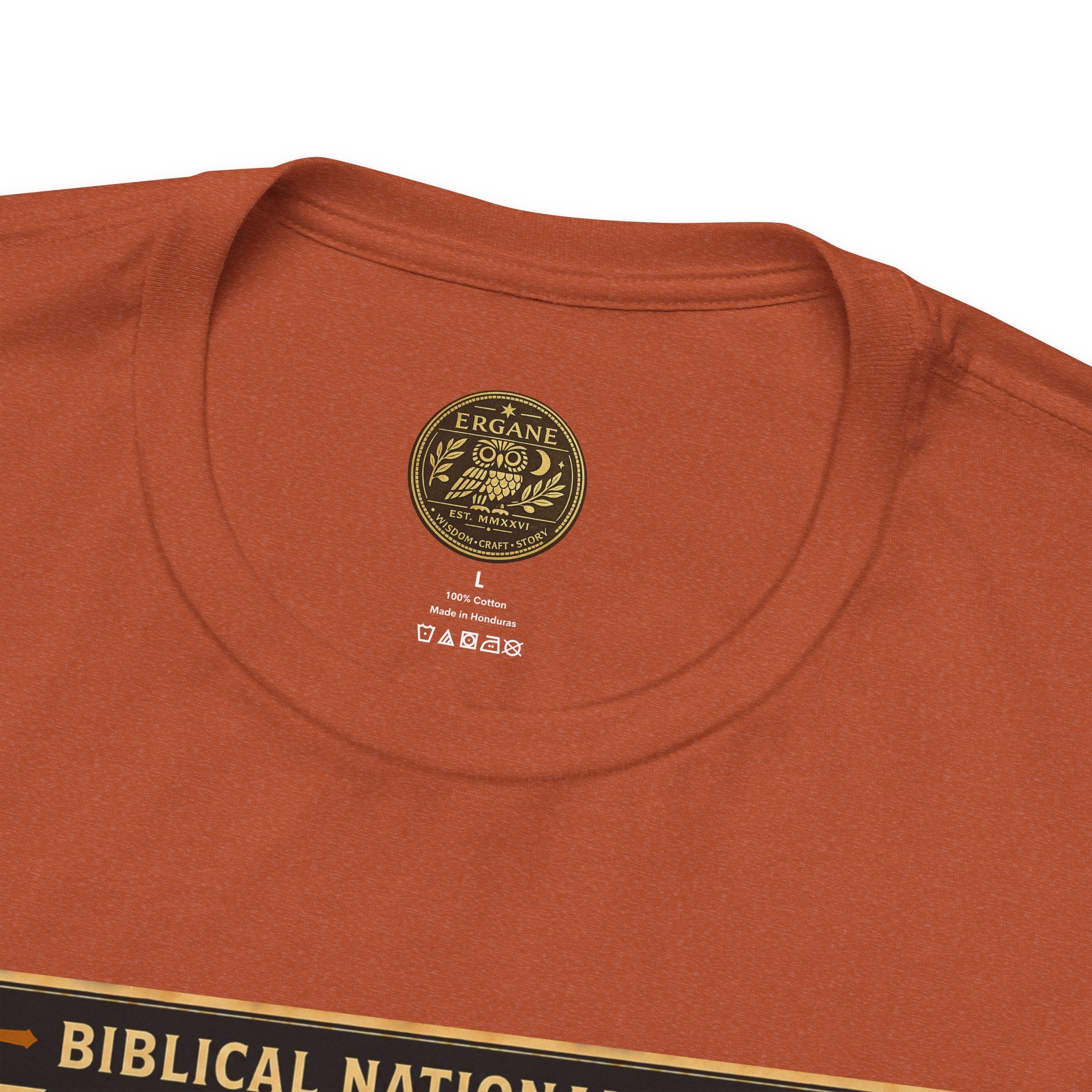 Biblical National Parks Collection III- The Promised Land #014/018 Deuteronomy 34:1 | Vintage nature poster Tee | Biblical national parks graphic shirt