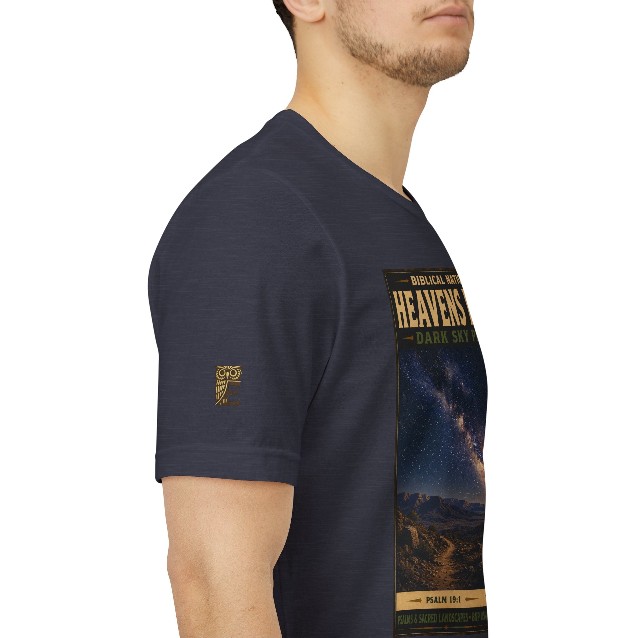 Biblical National Parks Collection IX- #054/054 -Psalms & Sacred Landscapes | Psalm 19:1 | Vintage nature poster Tee | Biblical national parks graphic shirt