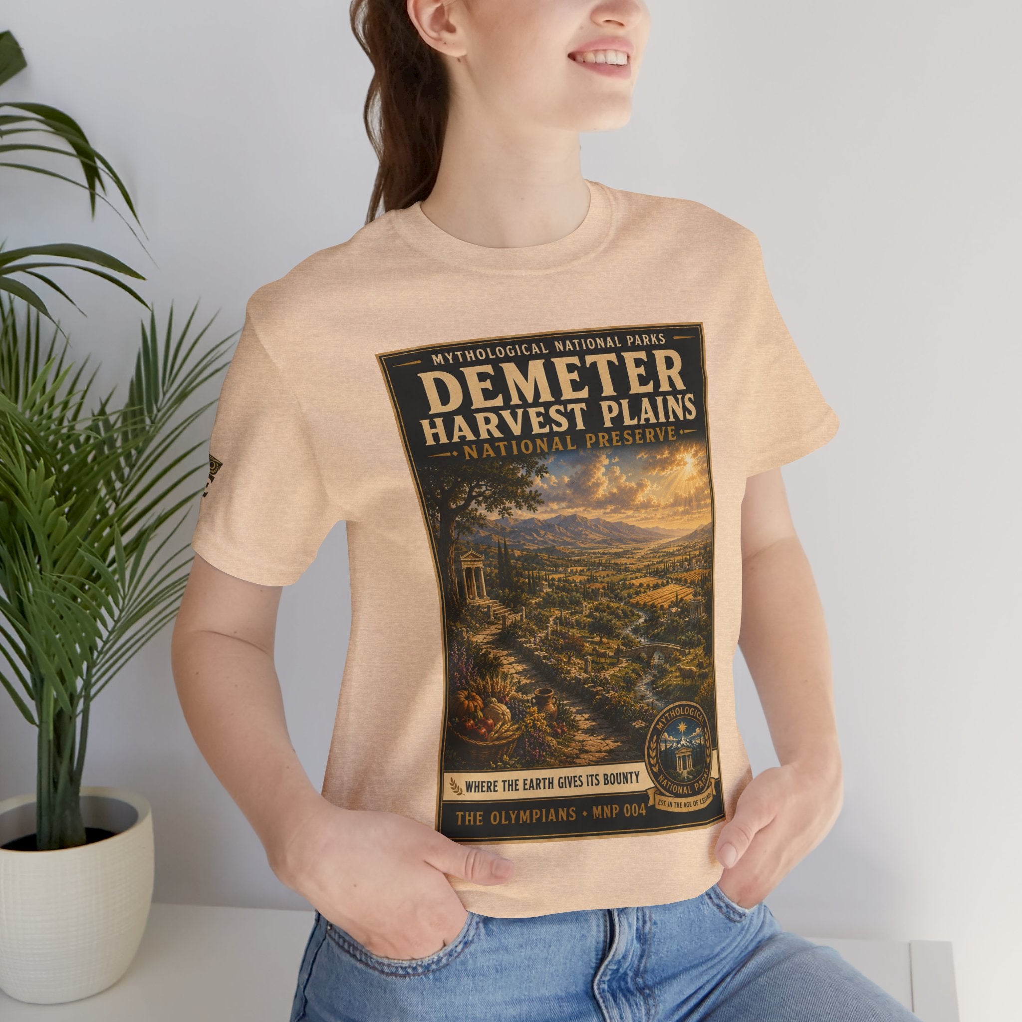 Mythological National Parks Collection I- #004-007 -The Olympians  | Vintage nature poster Tee | Mythological National Parks graphic shirt