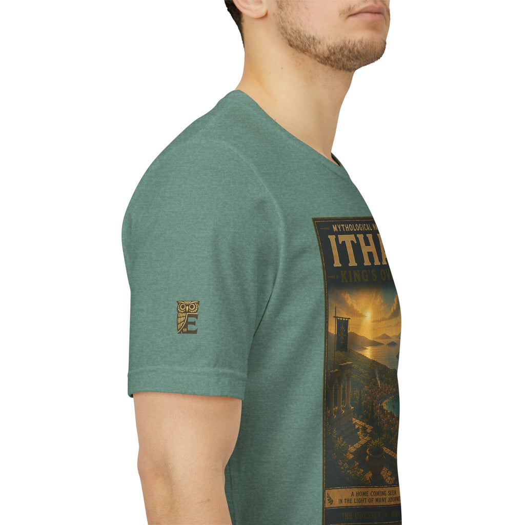 Mythological National Parks Collection IV- #038-038 - THE ODYSSEY | Vintage nature poster Tee | Mythological National Parks graphic shirt