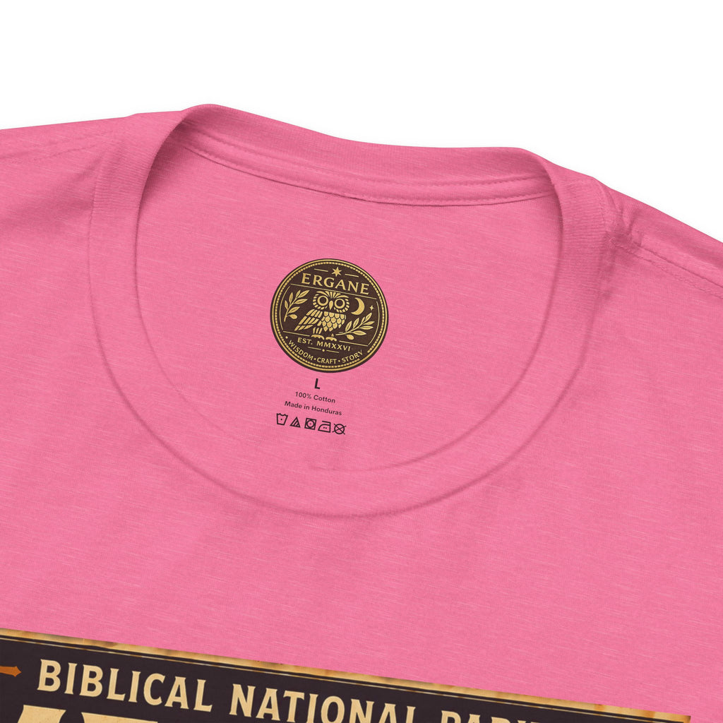 Biblical National Parks Collection II- The Exodus Trail #012/013 Exodus 17: 1-7 | Vintage nature poster Tee | Biblical national parks graphic shirt