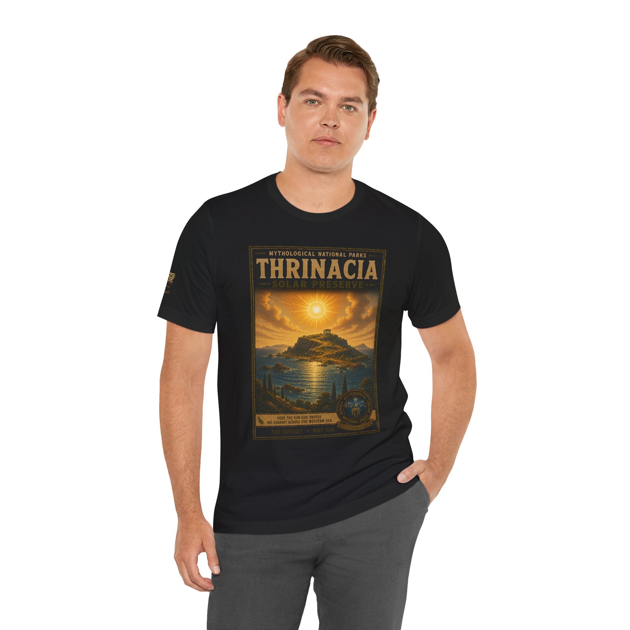 Mythological National Parks Collection IV- #036-038 - THE ODYSSEY | Vintage nature poster Tee | Mythological National Parks graphic shirt