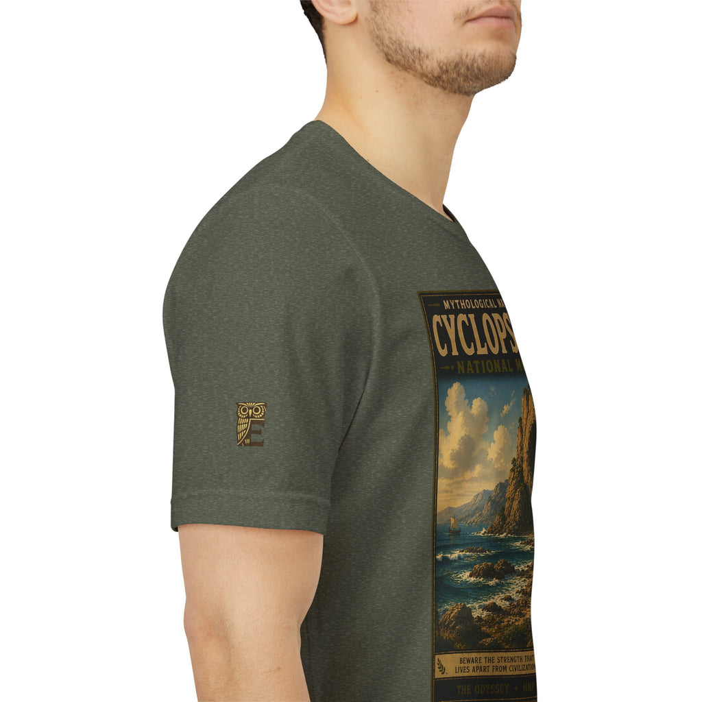 Mythological National Parks Collection IV- #031-038 - THE ODYSSEY | Vintage nature poster Tee | Mythological National Parks graphic shirt