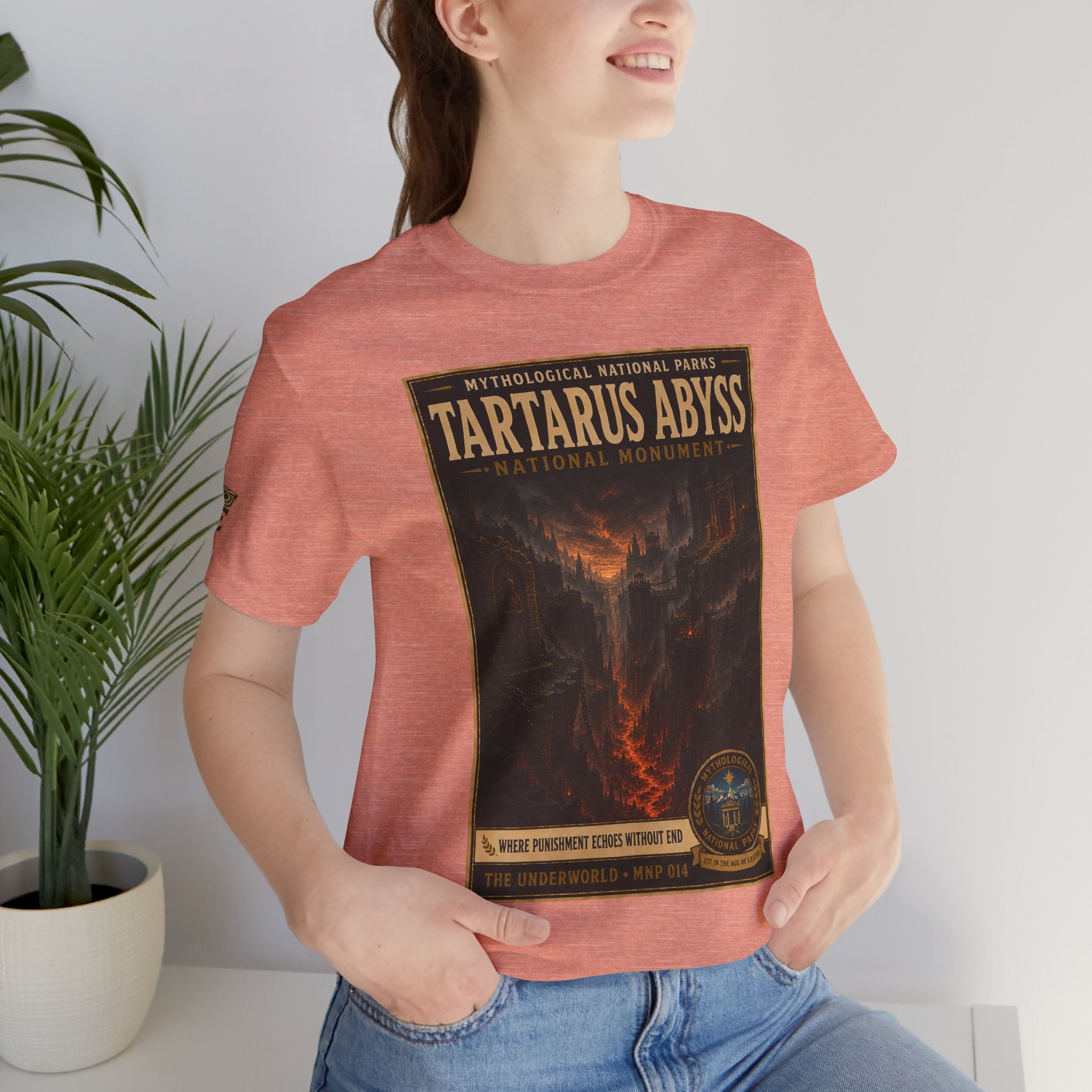 Mythological National Parks Collection II- #014-016 -The Underworld | Vintage nature poster Tee | Mythological National Parks graphic shirt