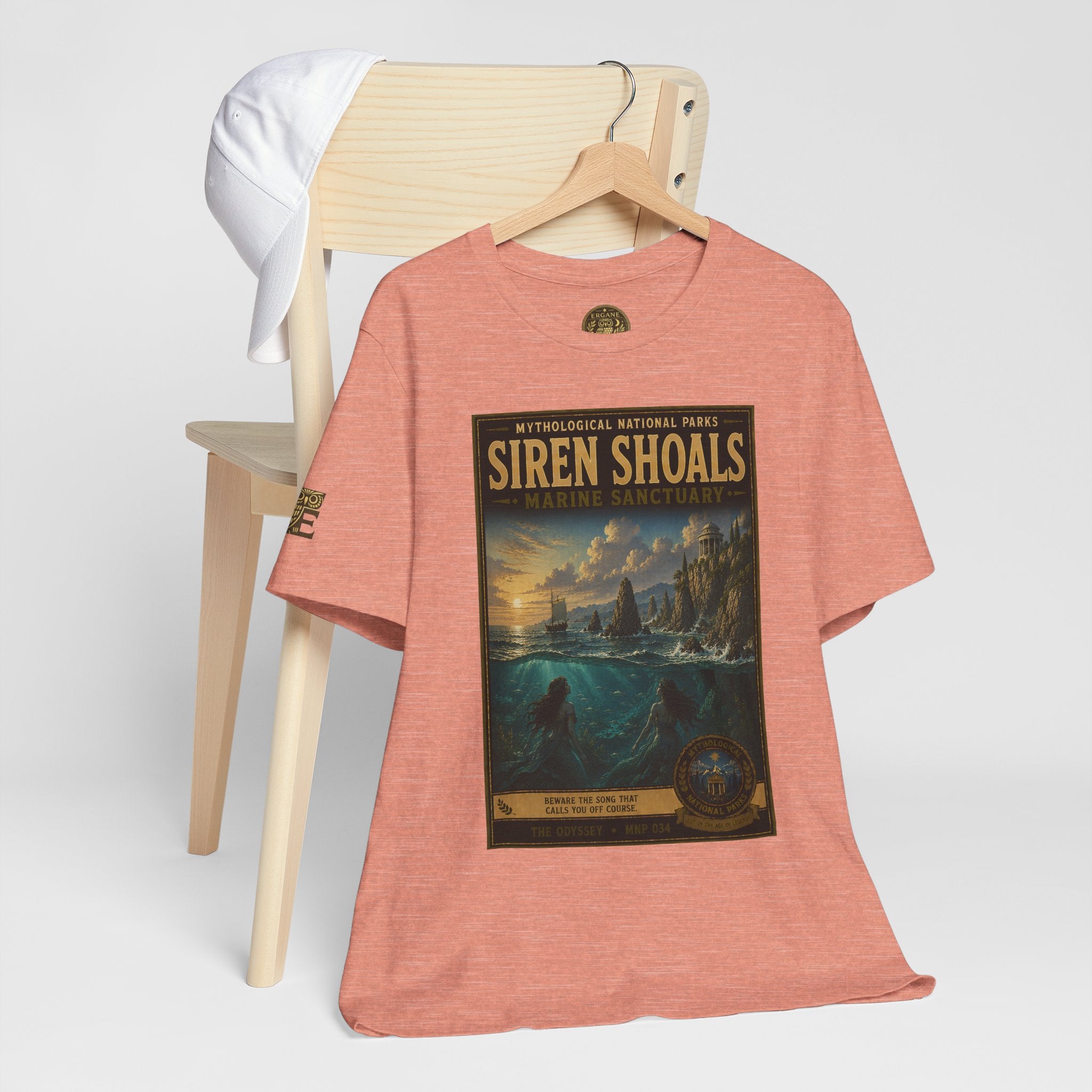 Mythological National Parks Collection IV- #034-038 - THE ODYSSEY | Vintage nature poster Tee | Mythological National Parks graphic shirt