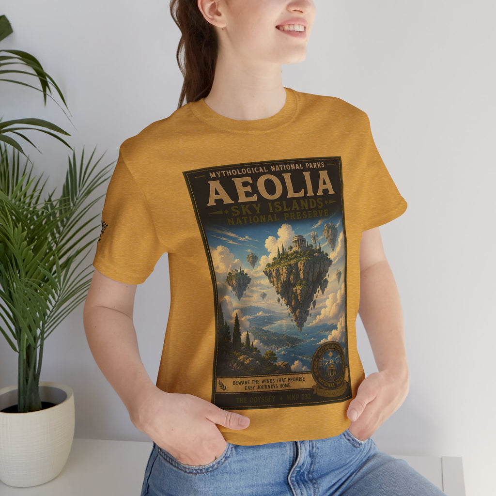 Mythological National Parks Collection IV- #032-038 - THE ODYSSEY | Vintage nature poster Tee | Mythological National Parks graphic shirt