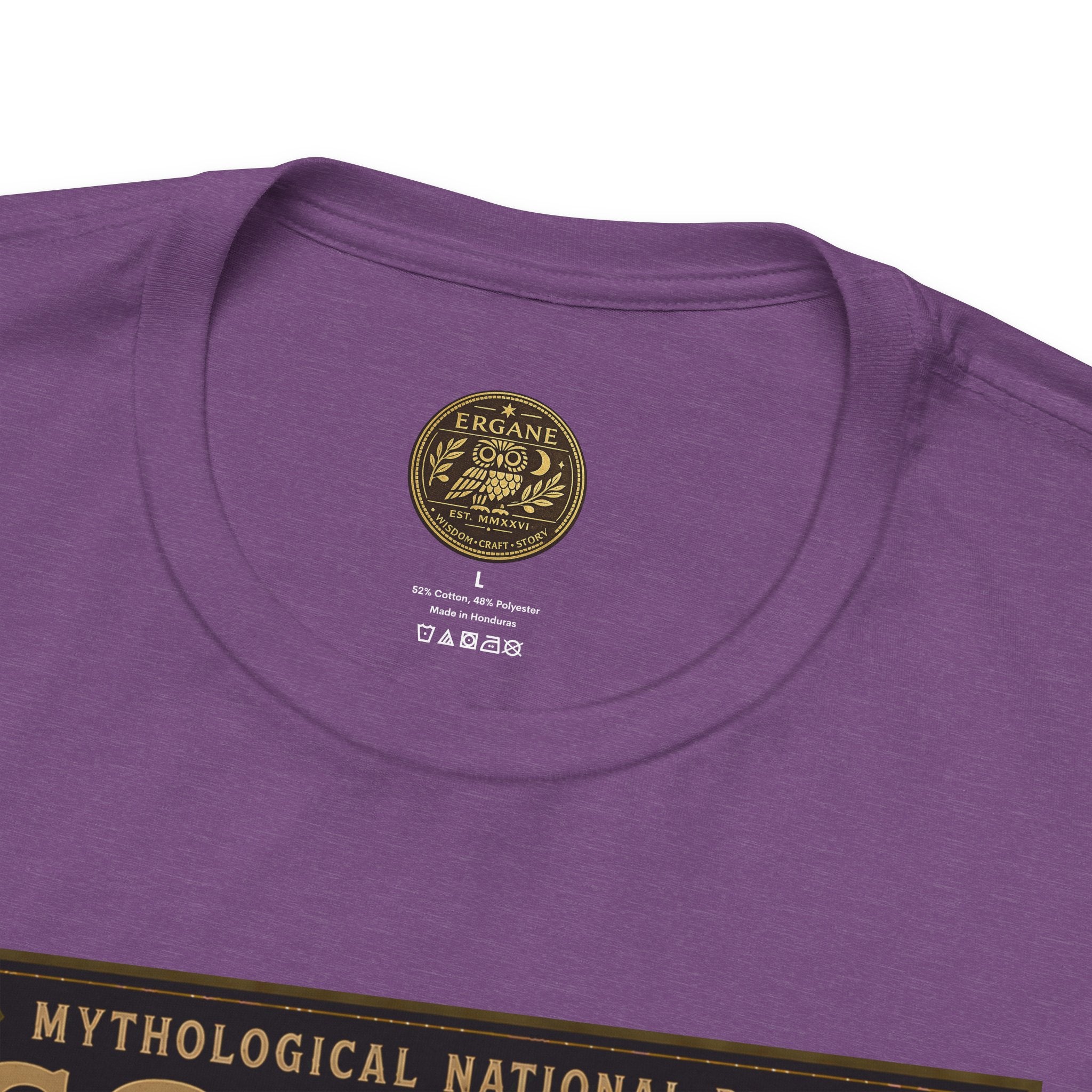 Mythological National Parks Collection III- #026-028 - Heros & Monsters | Vintage nature poster Tee | Mythological National Parks graphic shirt
