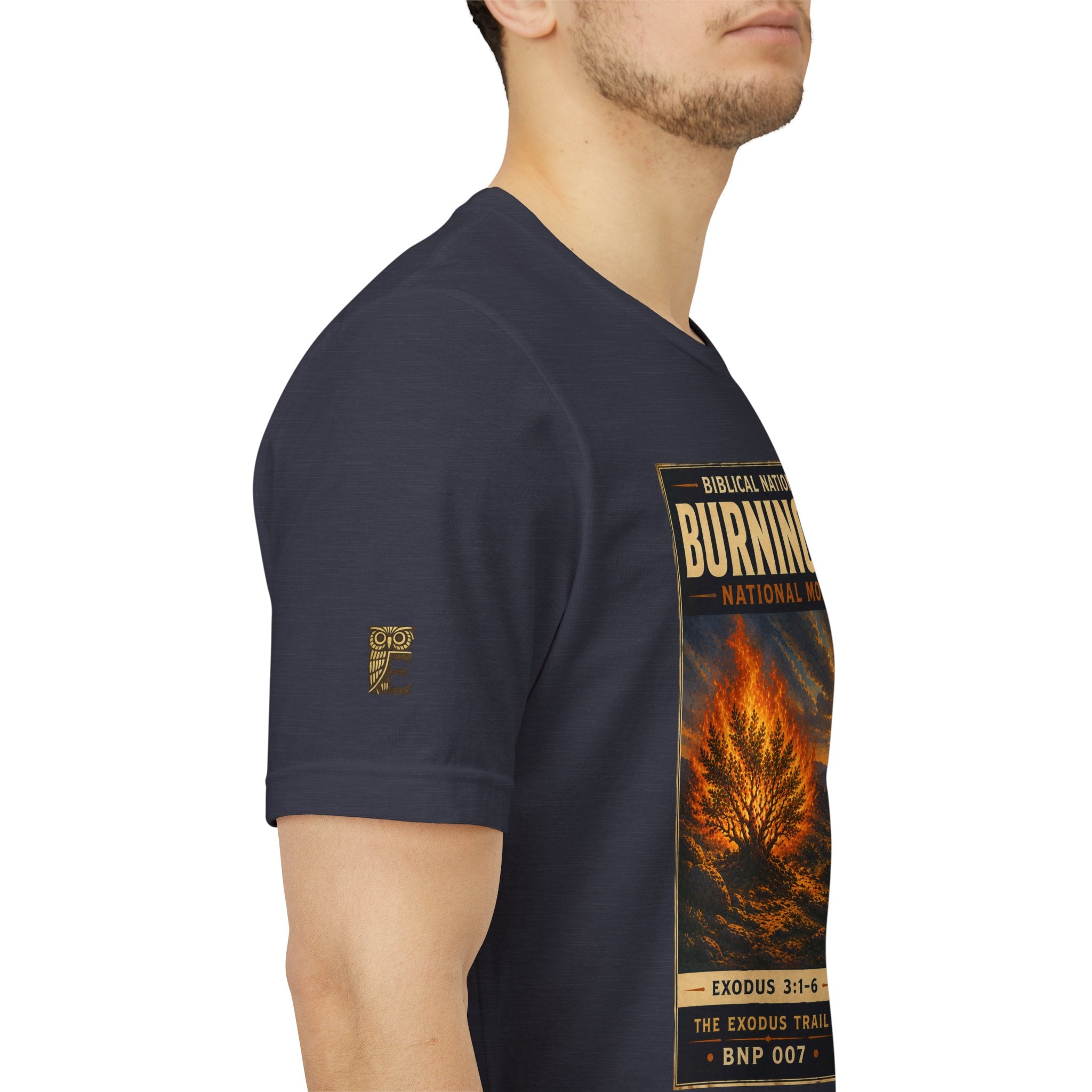 Biblical National Parks Collection II- The Exodus Trail #007/013 Exodus 3: 1-6 | Vintage nature poster Tee | Biblical national parks graphic shirt