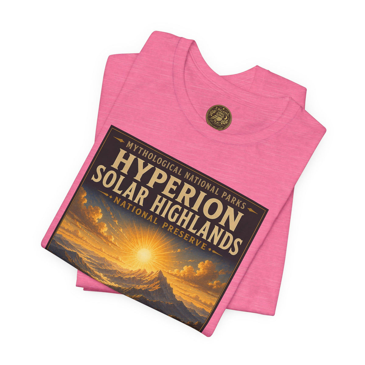 Mythological National Parks COLLECTION V- #041-050 TITANS & PRIMORDIAL REALMS | Vintage nature poster Tee | Mythological National Parks graphic shirt