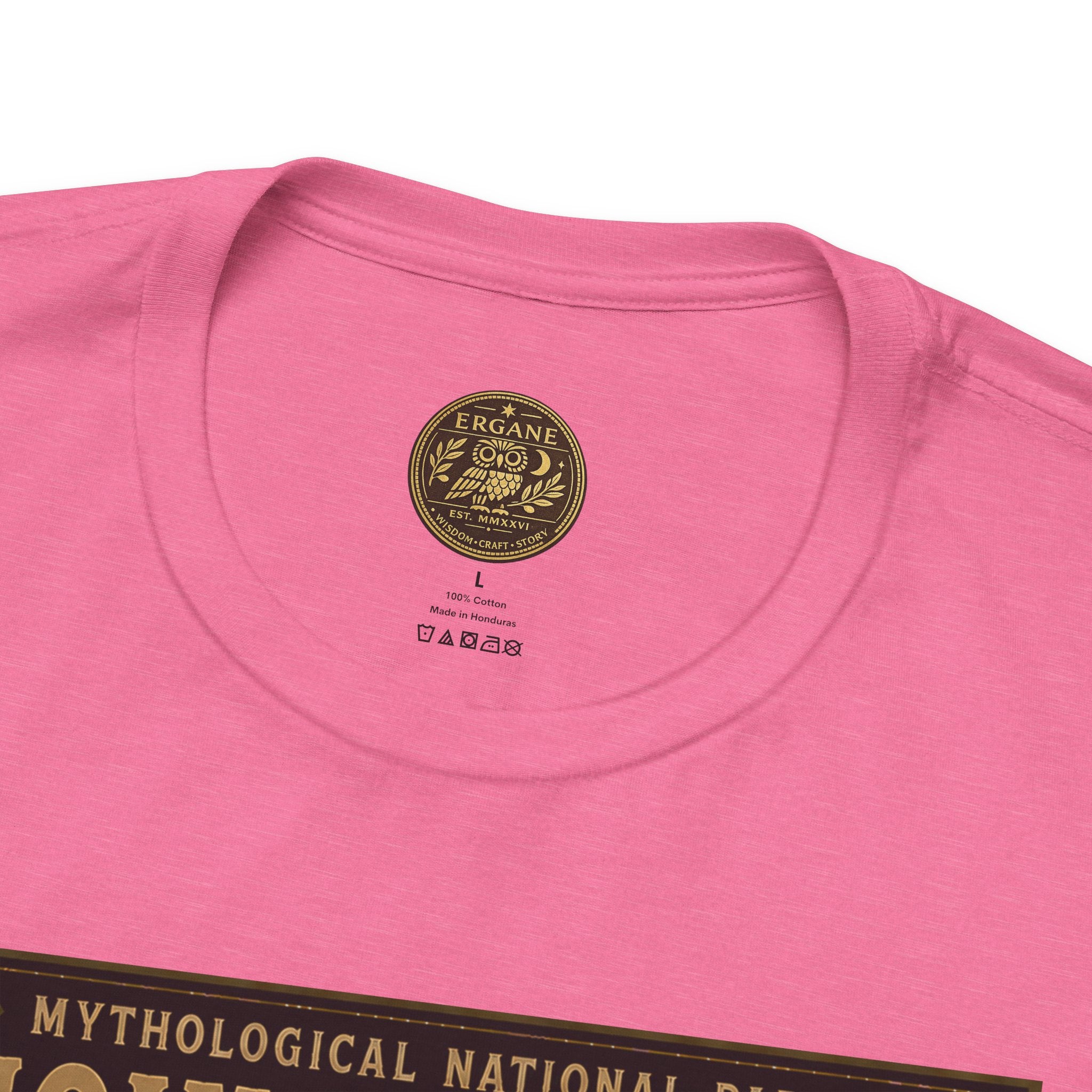 Mythological National Parks Collection III- #027-028 - Heros & Monsters | Vintage nature poster Tee | Mythological National Parks graphic shirt