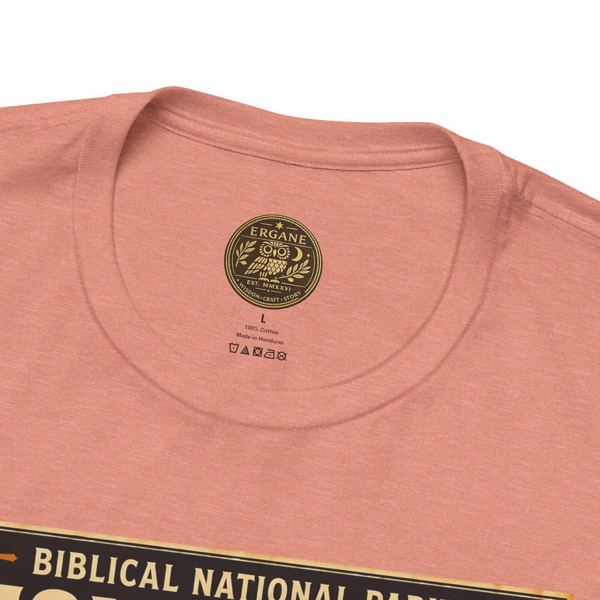 Biblical National Parks Collection II- The Exodus Trail #011/013 Exodus 19: 1-20 | Vintage nature poster Tee | Biblical national parks graphic shirt