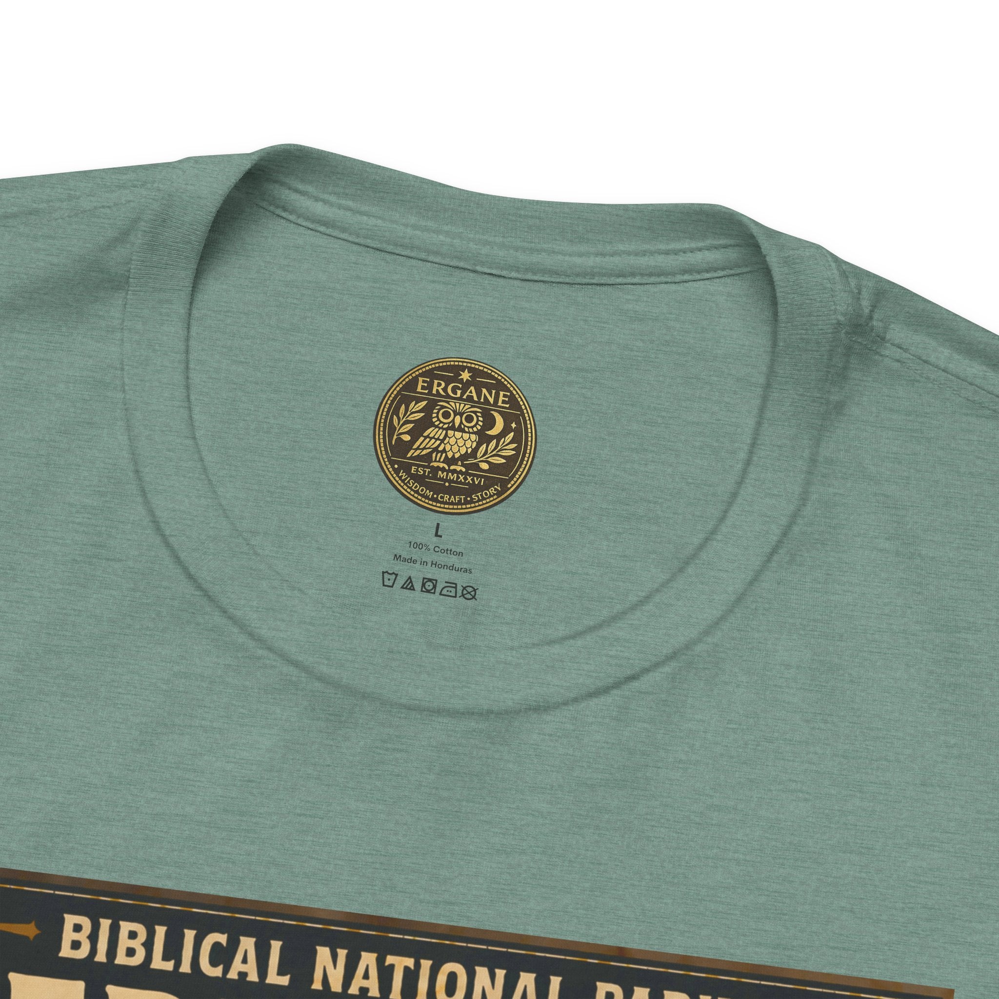 Biblical National Parks Collection VII- The Holy Week #037/041 | Matthew 21-23 | Vintage nature poster Tee | Biblical national parks graphic shirt