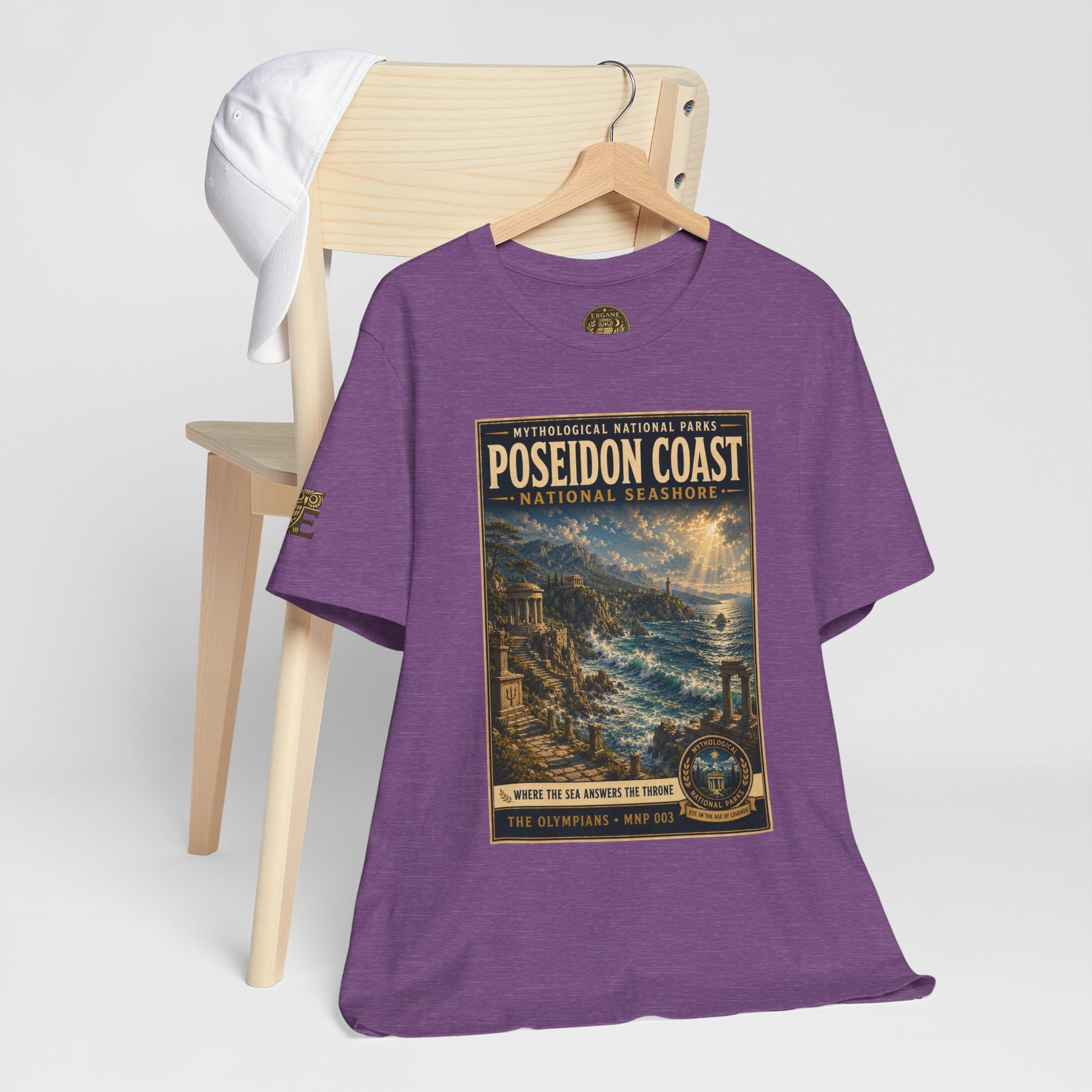 Mythological National Parks Collection I- #003-007 - The Olympians | Vintage nature poster Tee | Mythological National Parks graphic shirt