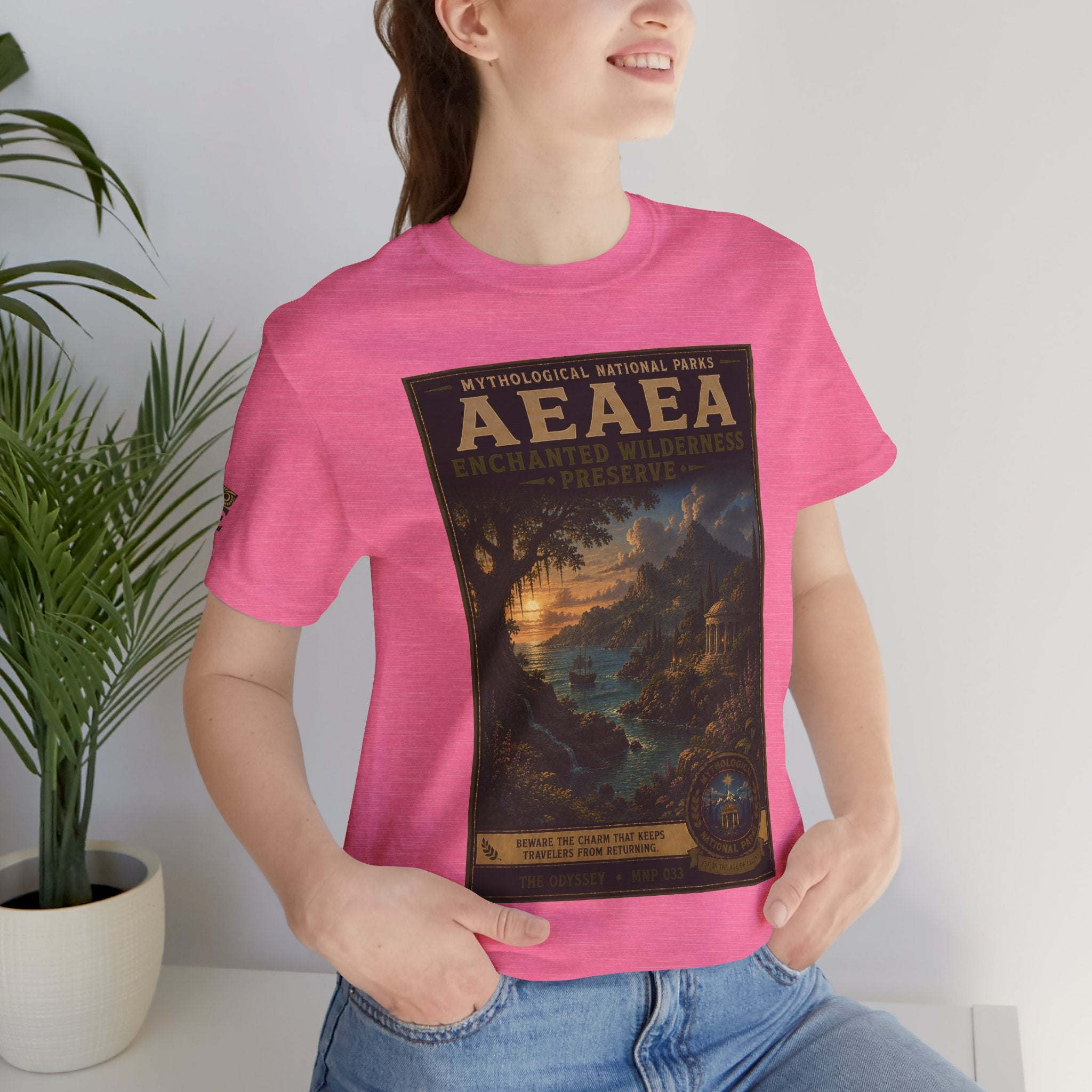Mythological National Parks Collection IV- #033-038 - THE ODYSSEY | Vintage nature poster Tee | Mythological National Parks graphic shirt