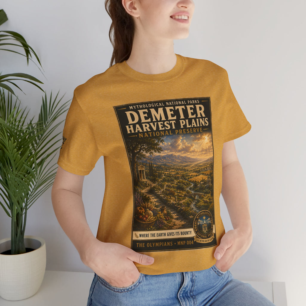 Mythological National Parks Collection I- #004-007 -The Olympians  | Vintage nature poster Tee | Mythological National Parks graphic shirt