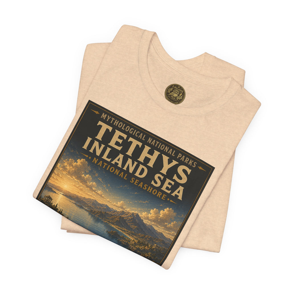 Mythological National Parks COLLECTION V- #043-050 TITANS & PRIMORDIAL REALMS | Vintage nature poster Tee | Mythological National Parks graphic shirt