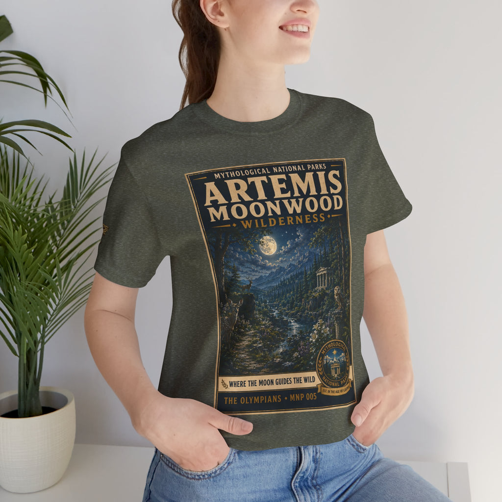 Mythological National Parks Collection I- #005-007 -The Olympians | Vintage nature poster Tee | Mythological National Parks graphic shirt