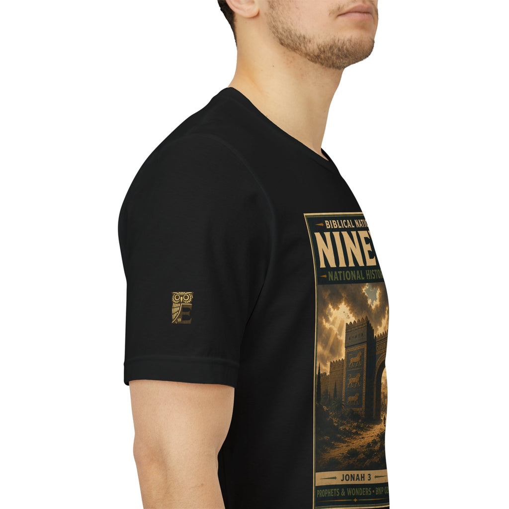 Biblical National Parks Collection V- Prophets & Wonders #029/030 Jonah 3 | Vintage nature poster Tee | Biblical national parks graphic shirt