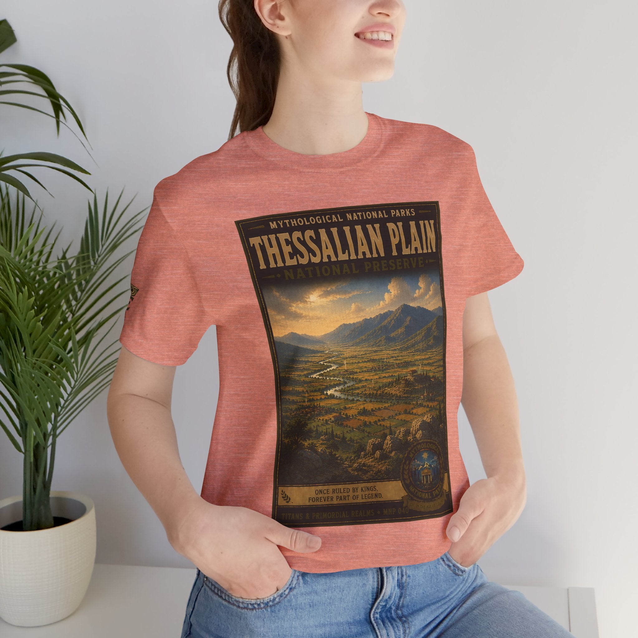 Mythological National Parks COLLECTION V- #040-050 TITANS & PRIMORDIAL REALMS | Vintage nature poster Tee | Mythological National Parks graphic shirt