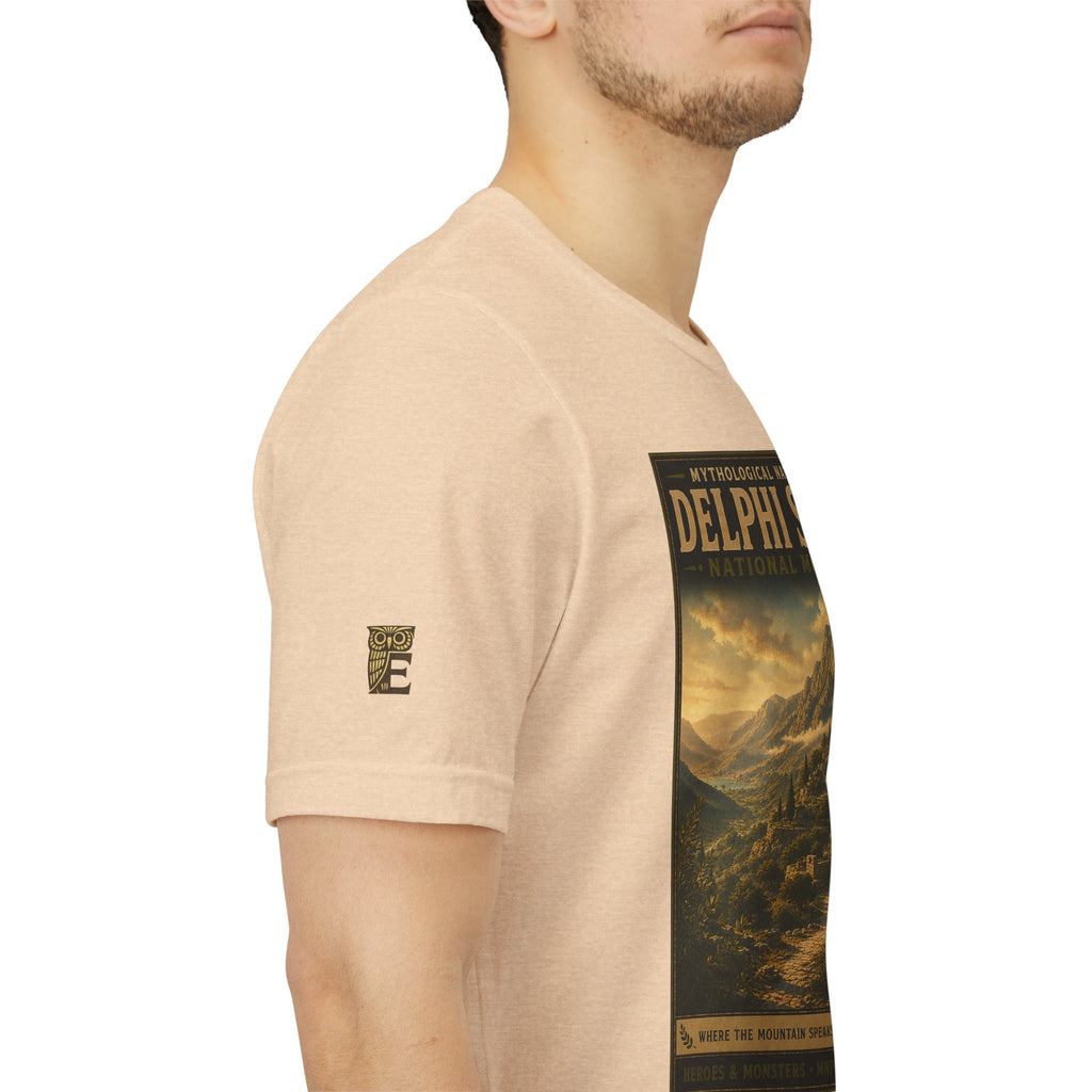 Mythological National Parks Collection III- #025-028 - Heros & Monsters | Vintage nature poster Tee | Mythological National Parks graphic shirt