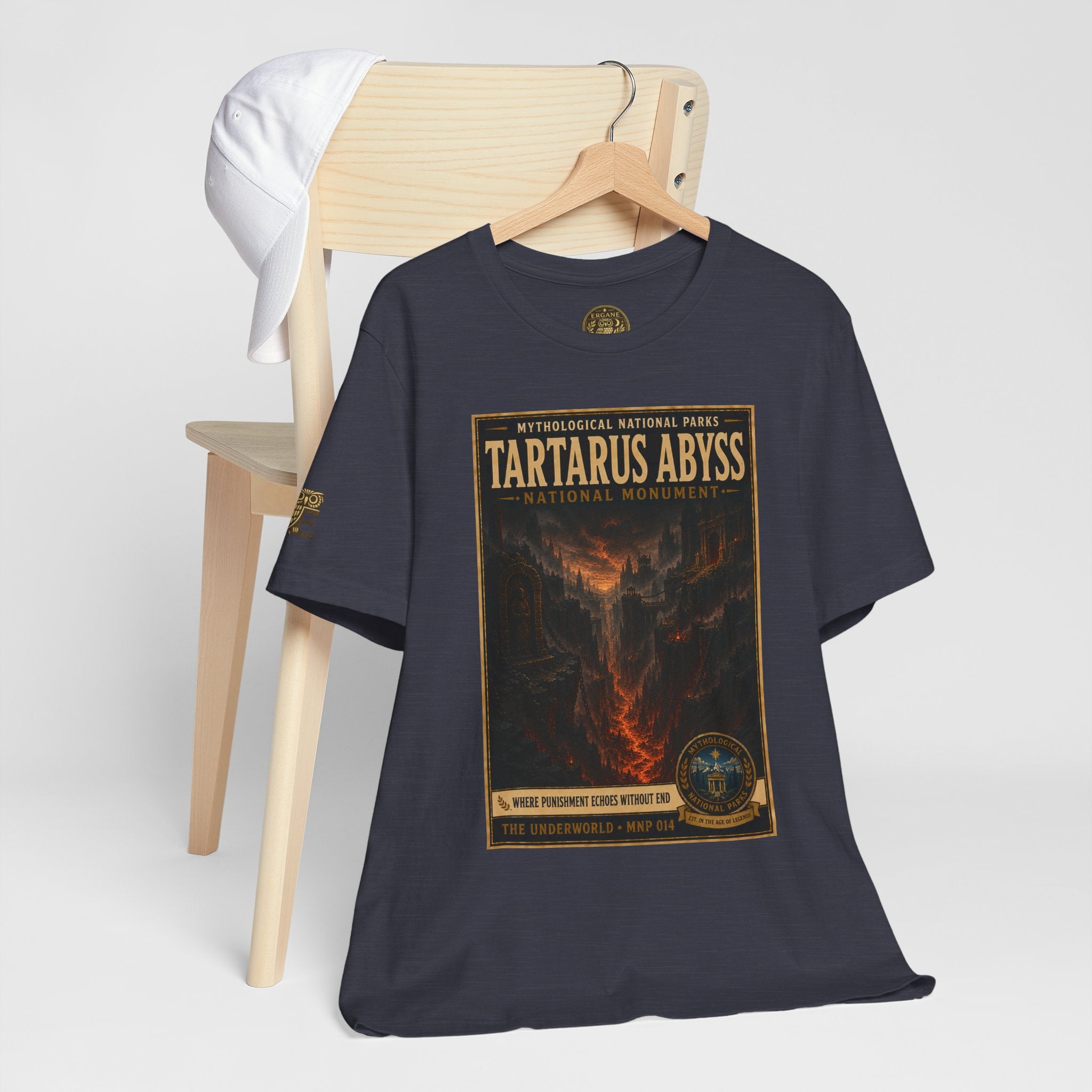 Mythological National Parks Collection II- #014-016 -The Underworld | Vintage nature poster Tee | Mythological National Parks graphic shirt