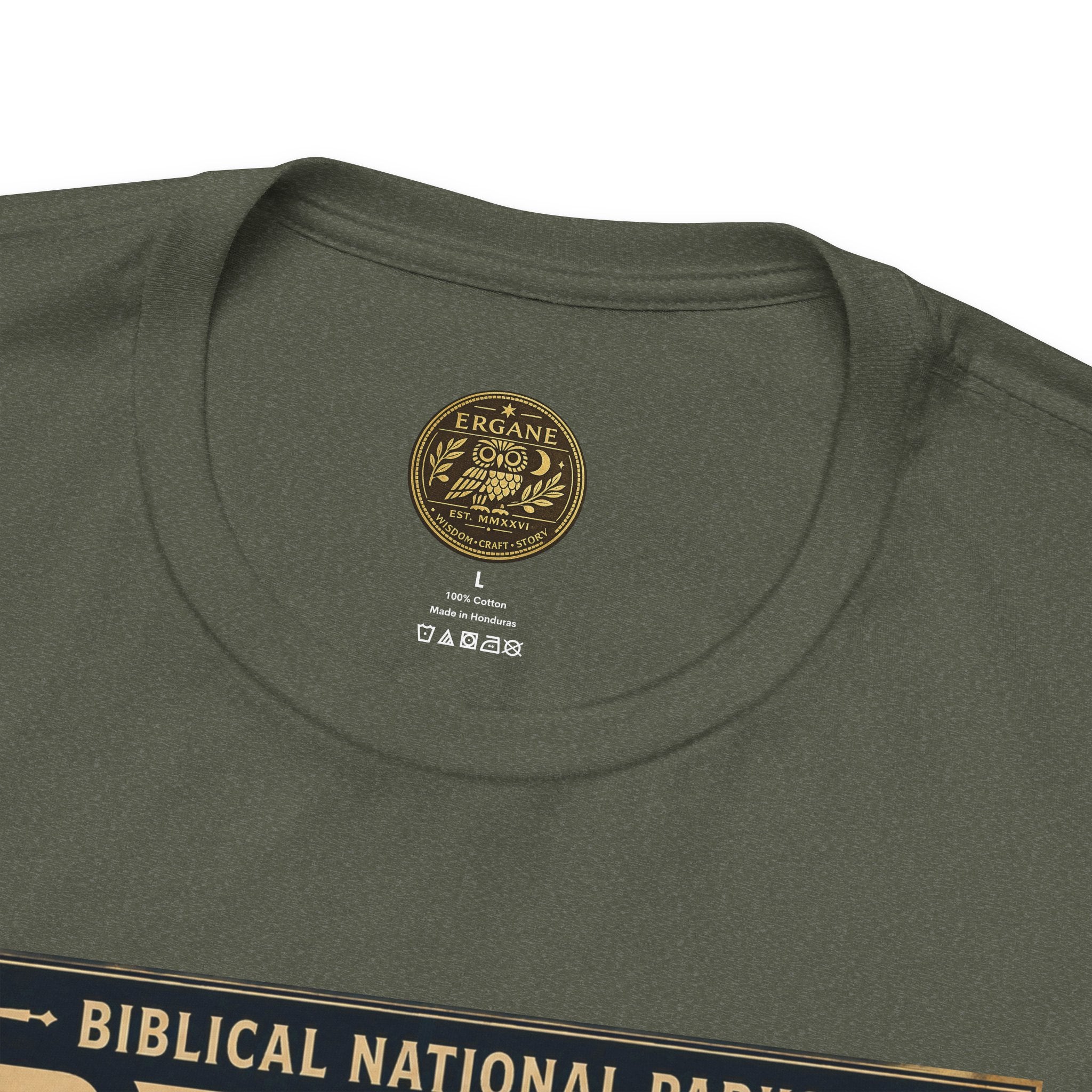 Biblical National Parks Collection I- In The Beginning #006/006 Genesis 28: 10-22 | Vintage nature poster Tee | Biblical national parks graphic shirt