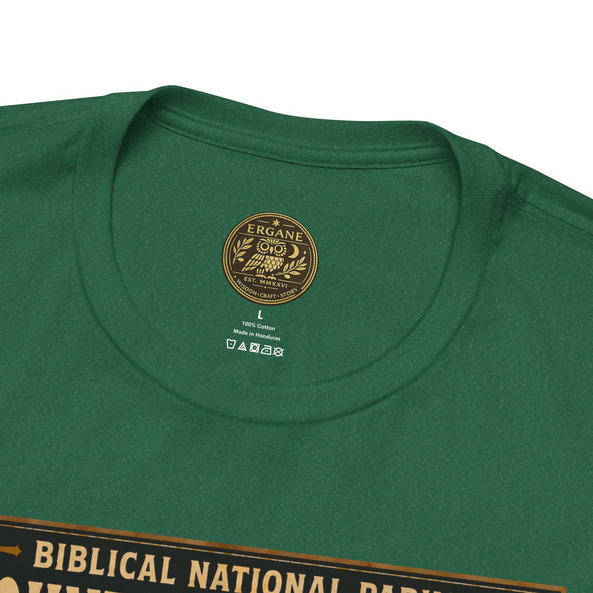 Biblical National Parks Collection VI- Galilee #033/035 Matthew 5-7 | Vintage nature poster Tee | Biblical national parks graphic shirt