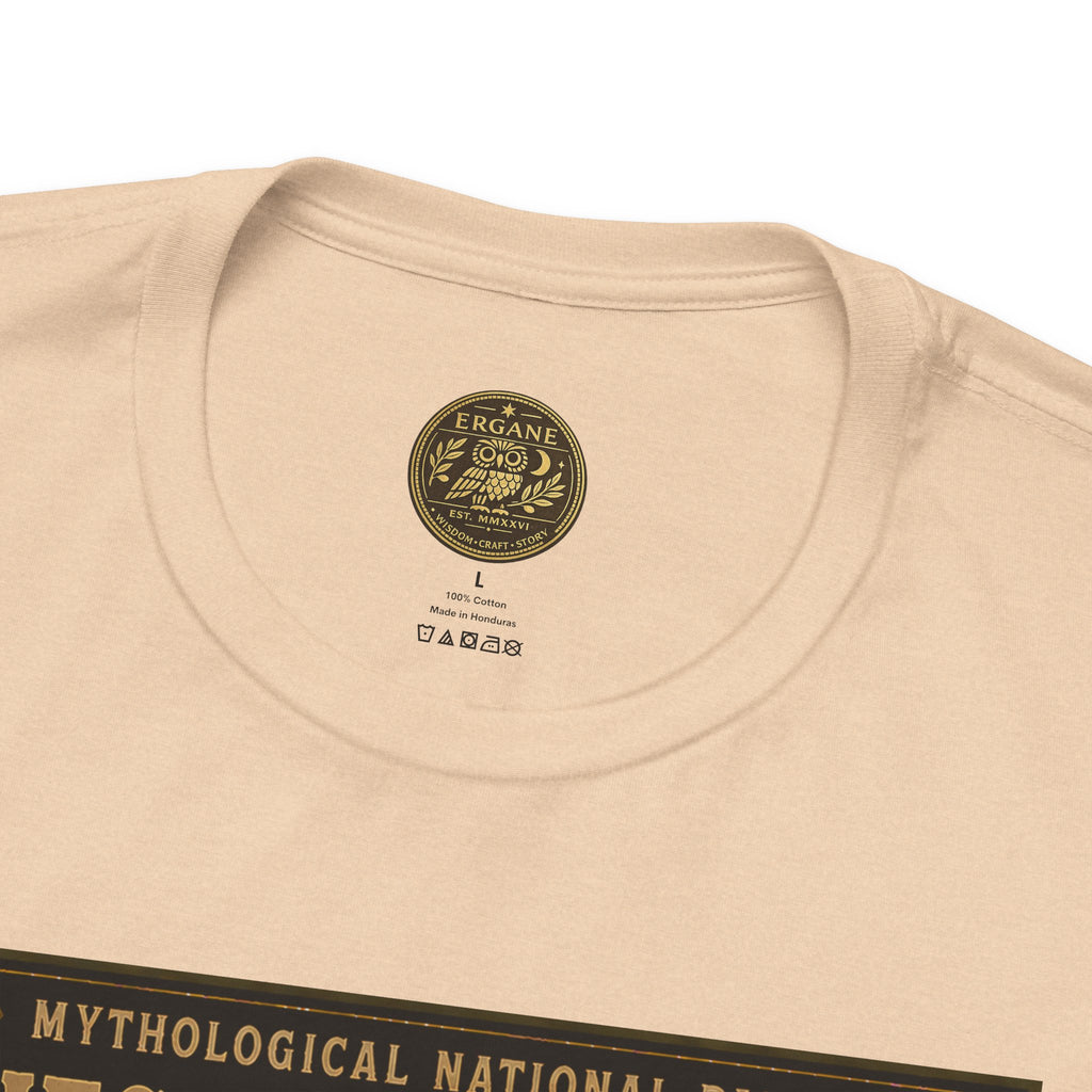 Mythological National Parks COLLECTION V- #040-050 TITANS & PRIMORDIAL REALMS | Vintage nature poster Tee | Mythological National Parks graphic shirt