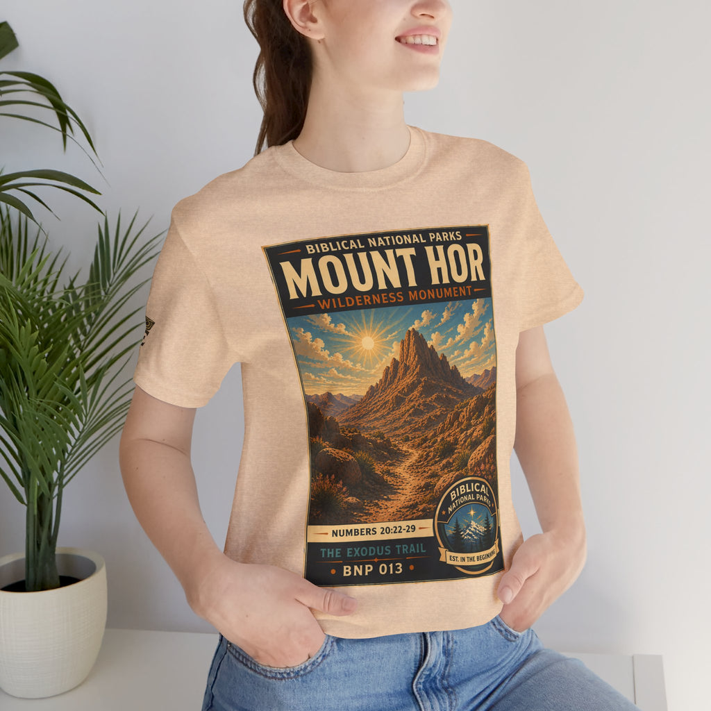 Biblical National Parks Collection II- The Exodus Trail #013/013 Exodus 20: 22-29 | Vintage nature poster Tee | Biblical national parks graphic shirt