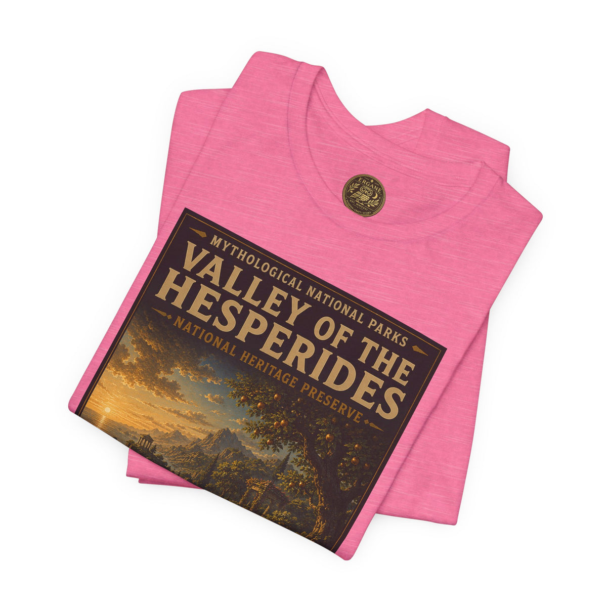 Mythological National Parks COLLECTION V- #047-050 TITANS & PRIMORDIAL REALMS | Vintage nature poster Tee | Mythological National Parks graphic shirt