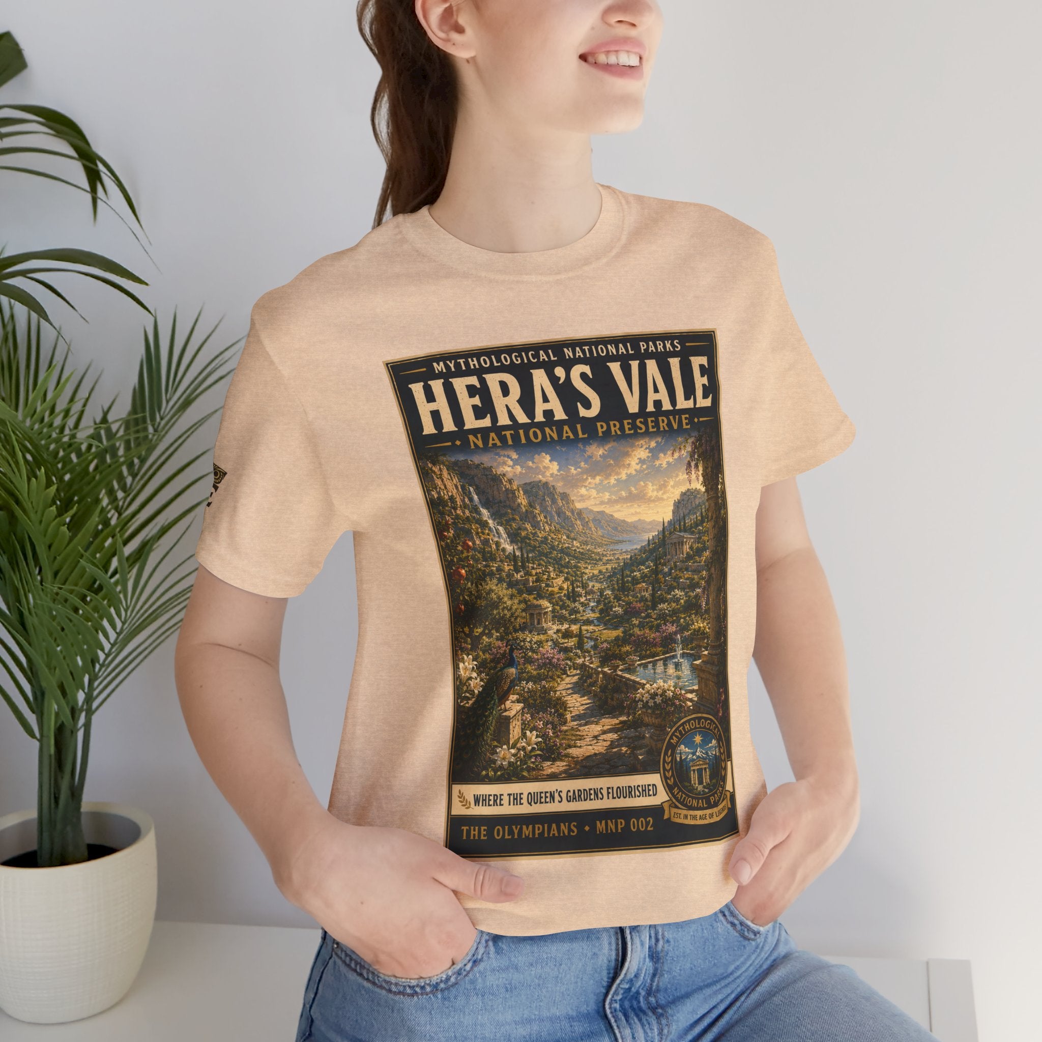 Mythological National Parks Collection I- #002-007 - The Olympians | Vintage nature poster Tee | Mythological National Parks graphic shirt