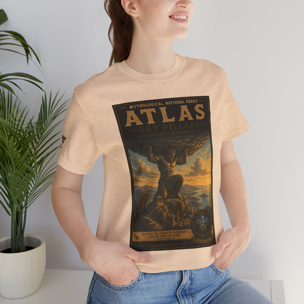 Mythological National Parks COLLECTION V- #044-050 TITANS & PRIMORDIAL REALMS | Vintage nature poster Tee | Mythological National Parks graphic shirt