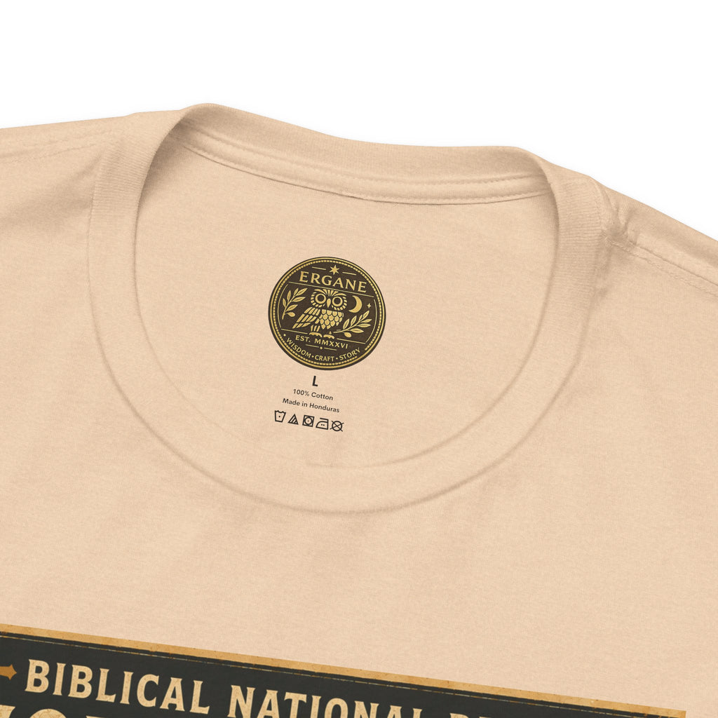 Biblical National Parks Collection IV- Heros & Battlefields #020/023 Judges 4 | Vintage nature poster Tee | Biblical national parks graphic shirt