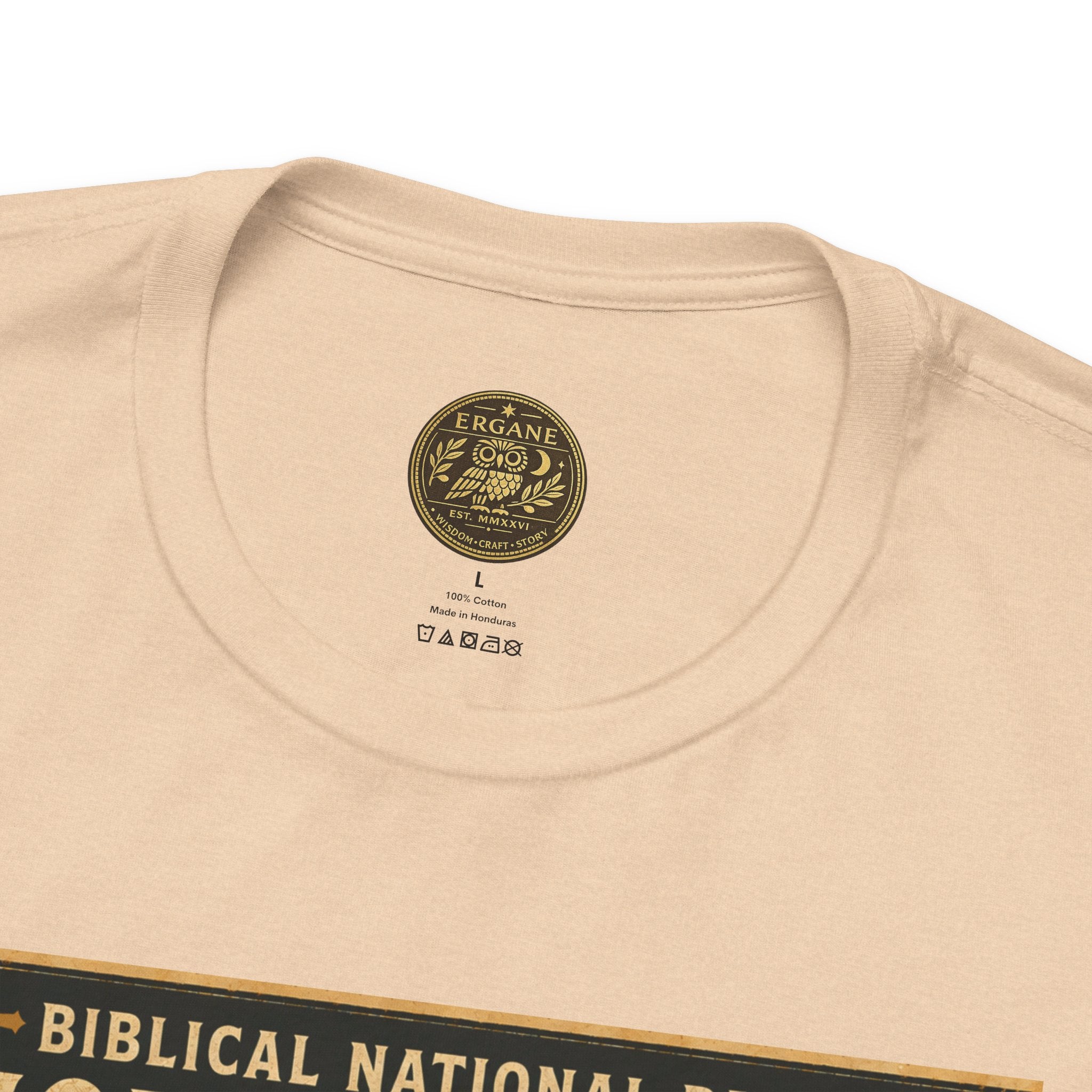 Biblical National Parks Collection IV- Heros & Battlefields #020/023 Judges 4 | Vintage nature poster Tee | Biblical national parks graphic shirt