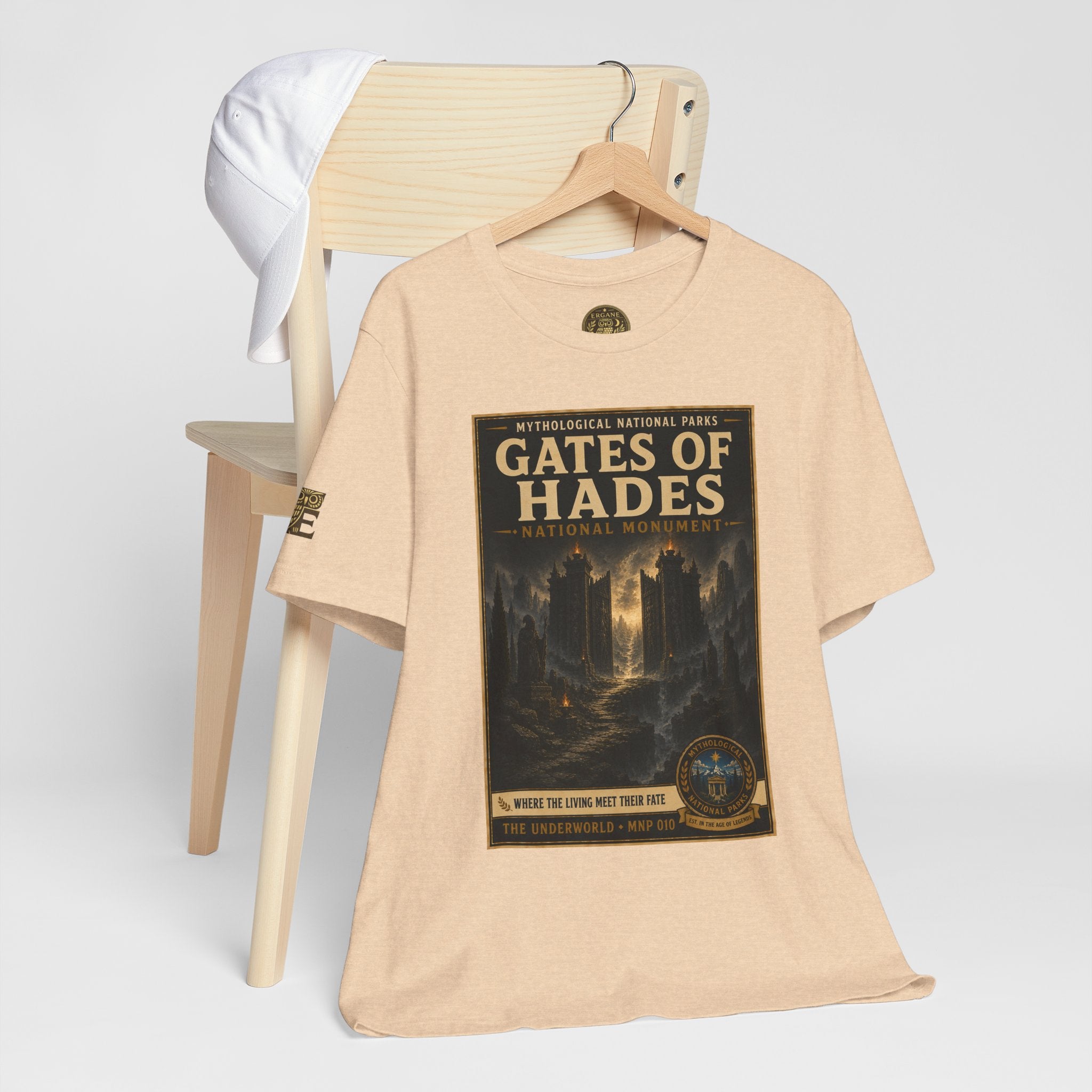 Mythological National Parks Collection II- #010-016 -The Underworld | Vintage nature poster Tee | Mythological National Parks graphic shirt