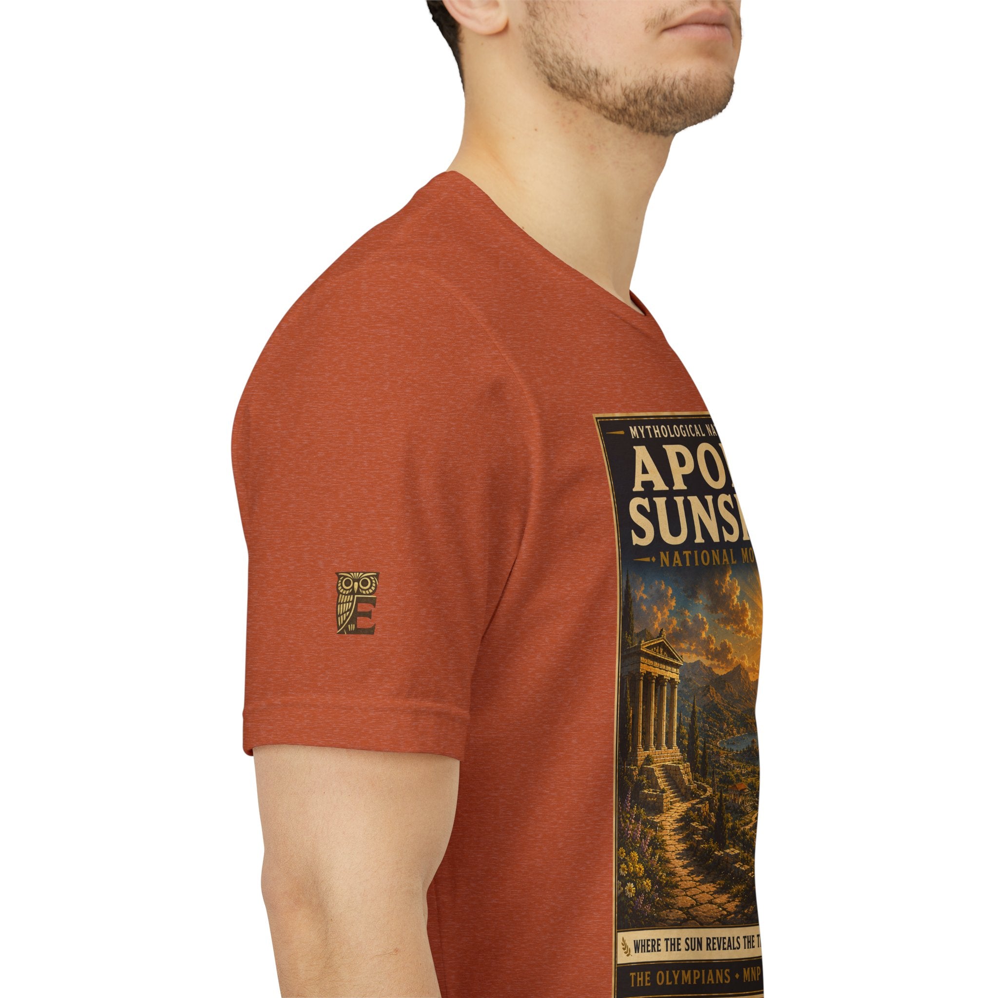 Mythological National Parks Collection I- #007-007 -The Olympians | Vintage nature poster Tee | Mythological National Parks graphic shirt