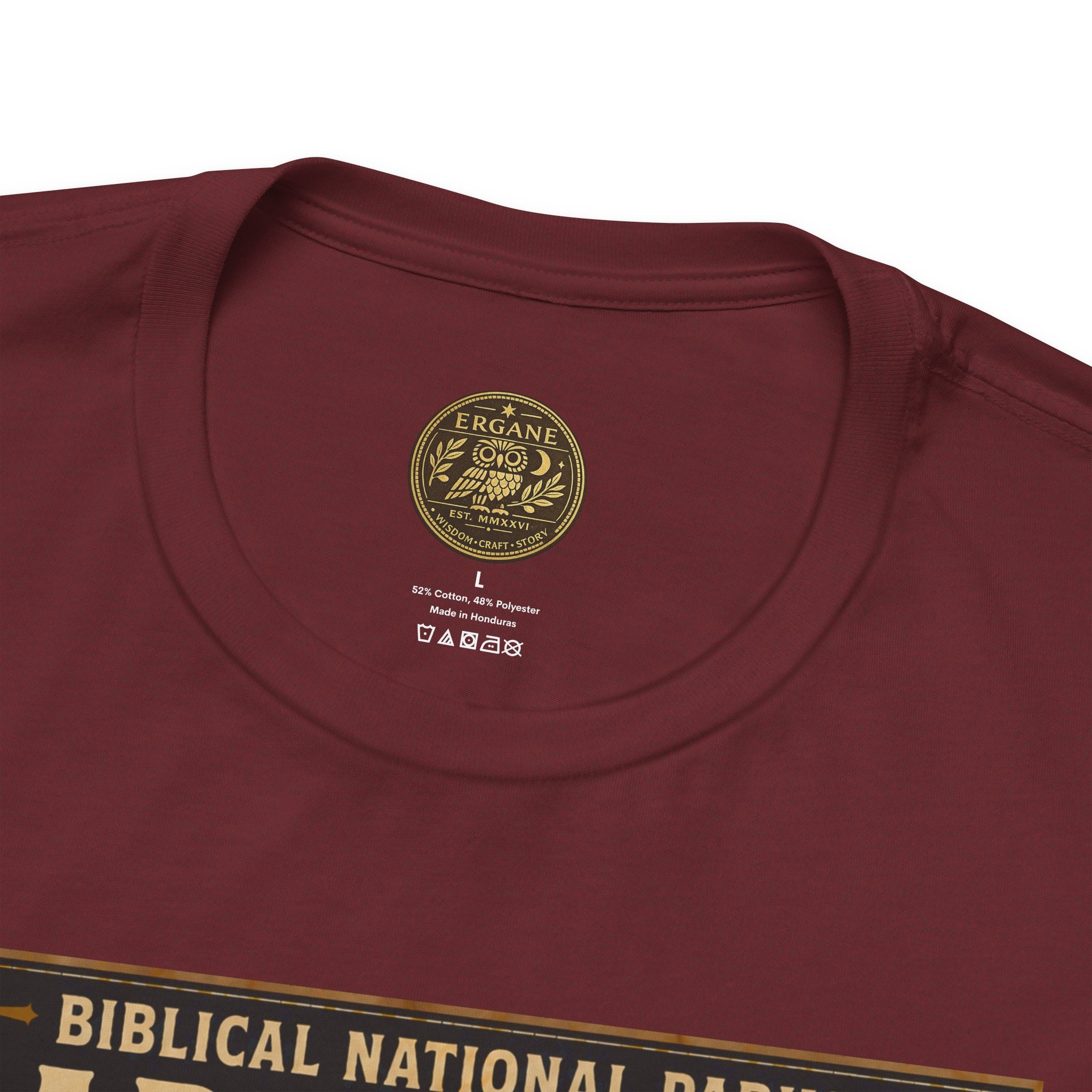 Biblical National Parks Collection VI- Galilee #032/035 Matthew 4 & Mark 1-2 | Vintage nature poster Tee | Biblical national parks graphic shirt