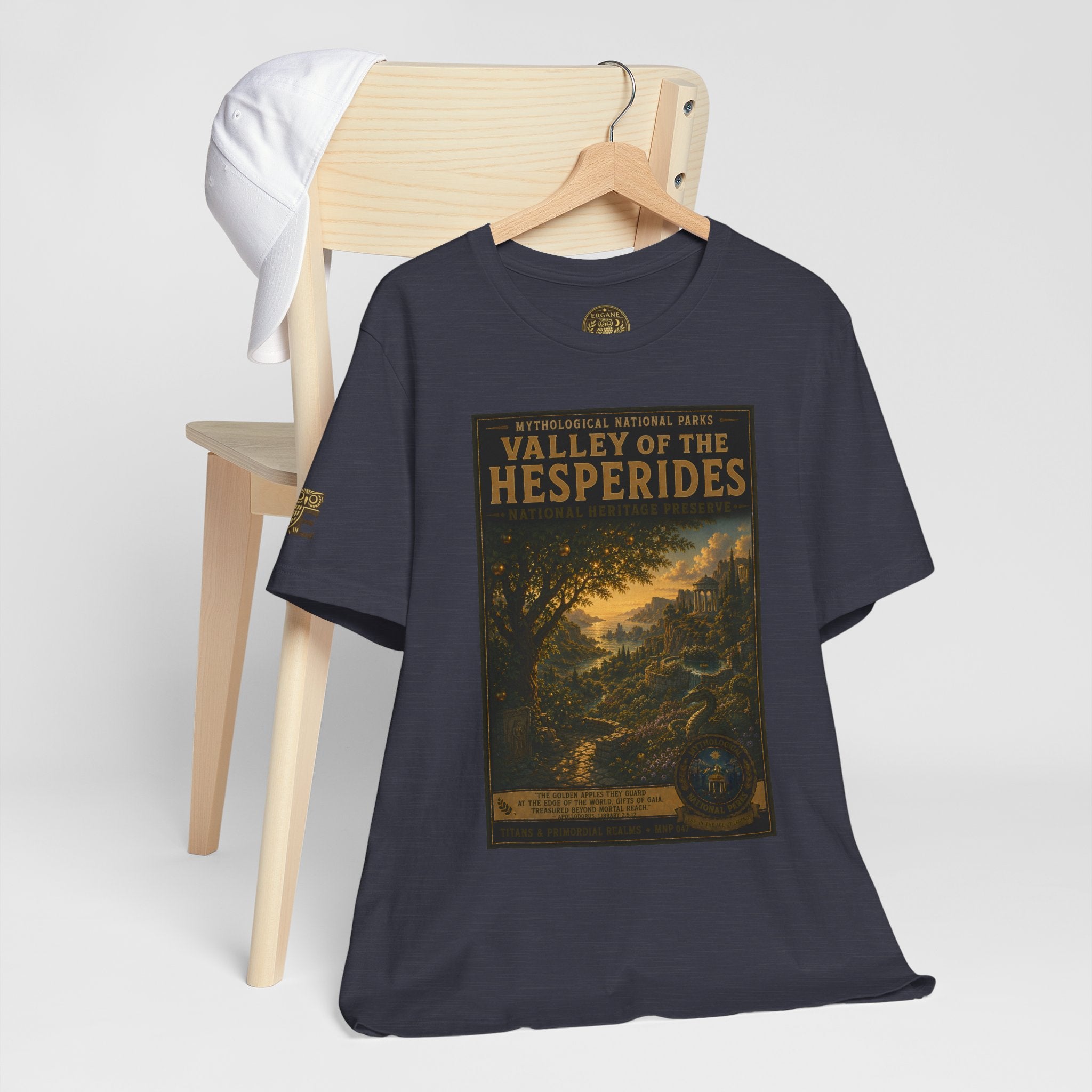 Mythological National Parks COLLECTION V- #047-050 TITANS & PRIMORDIAL REALMS | Vintage nature poster Tee | Mythological National Parks graphic shirt