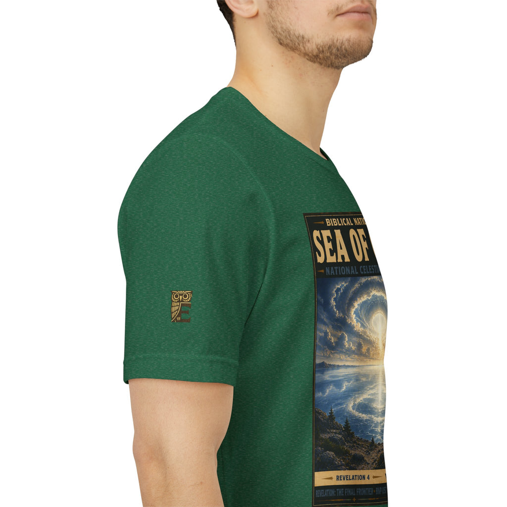 Biblical National Parks Collection X- #057/061 - Revelation: The Final Frontier | Revelation 4 | Vintage nature poster Tee | Biblical national parks graphic shirt