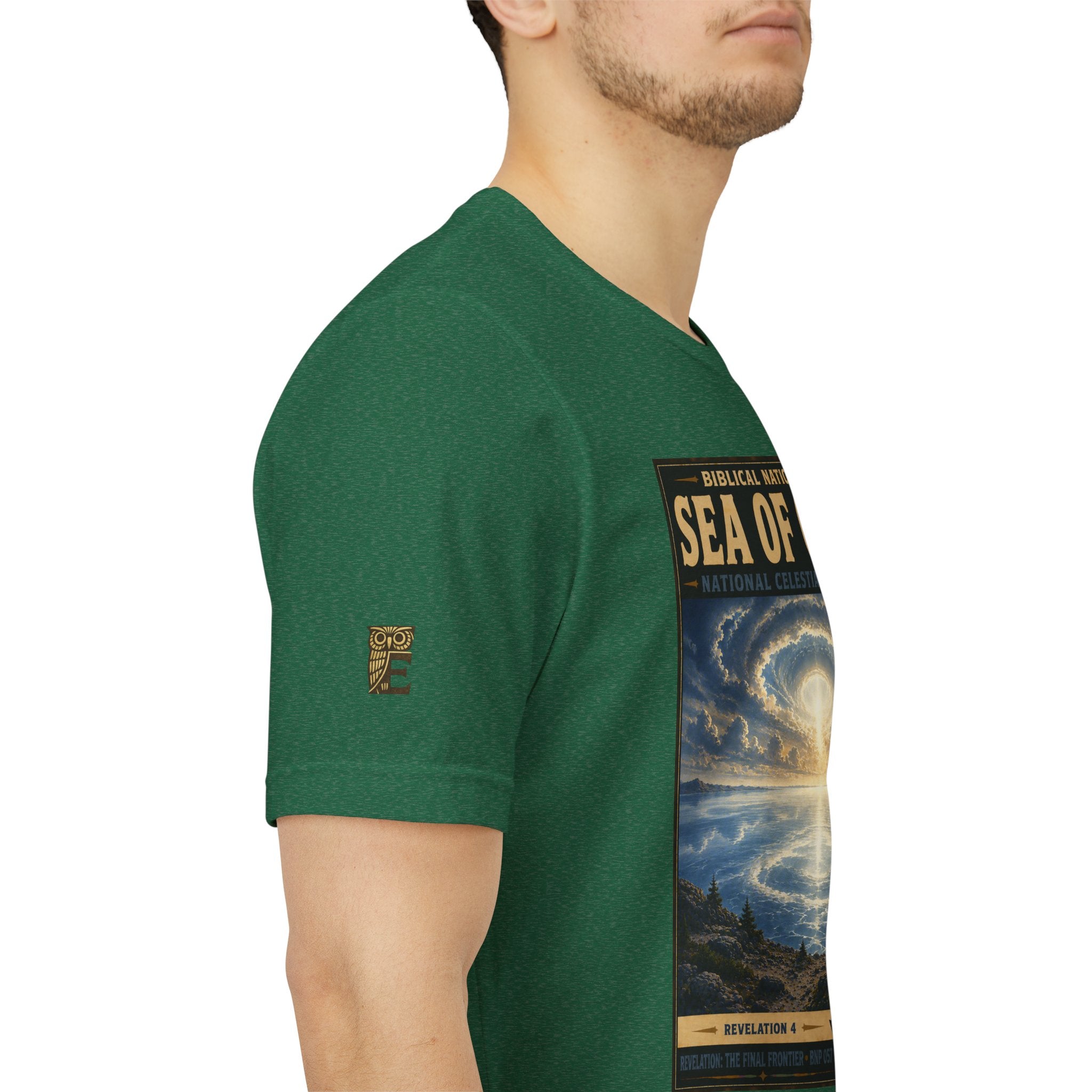 Biblical National Parks Collection X- #057/061 - Revelation: The Final Frontier | Revelation 4 | Vintage nature poster Tee | Biblical national parks graphic shirt