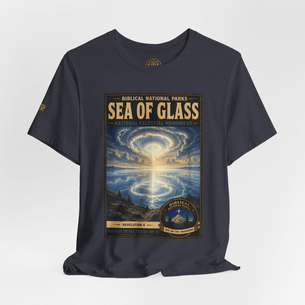 Biblical National Parks Collection X- #057/061 - Revelation: The Final Frontier | Revelation 4 | Vintage nature poster Tee | Biblical national parks graphic shirt
