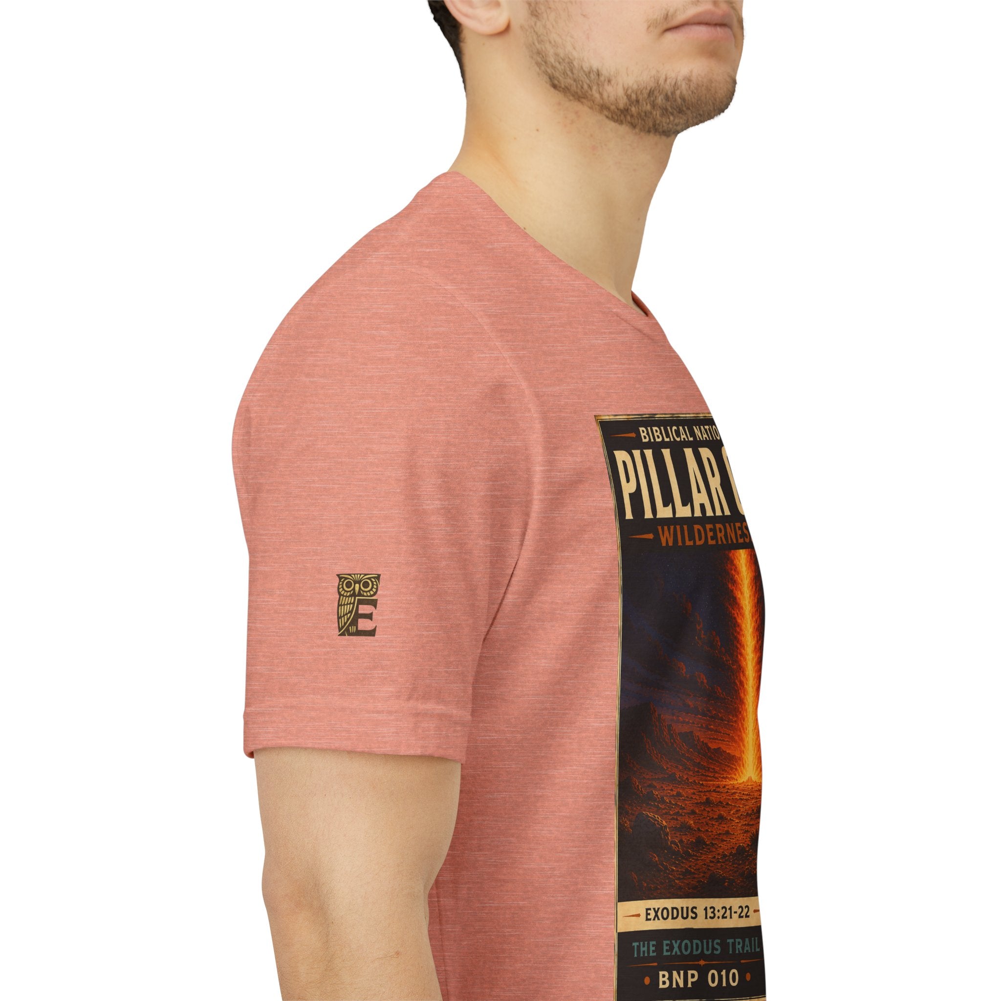 Biblical National Parks Collection II- The Exodus Trail #010/013 Exodus 13: 21-22 | Vintage nature poster Tee | Biblical national parks graphic shirt
