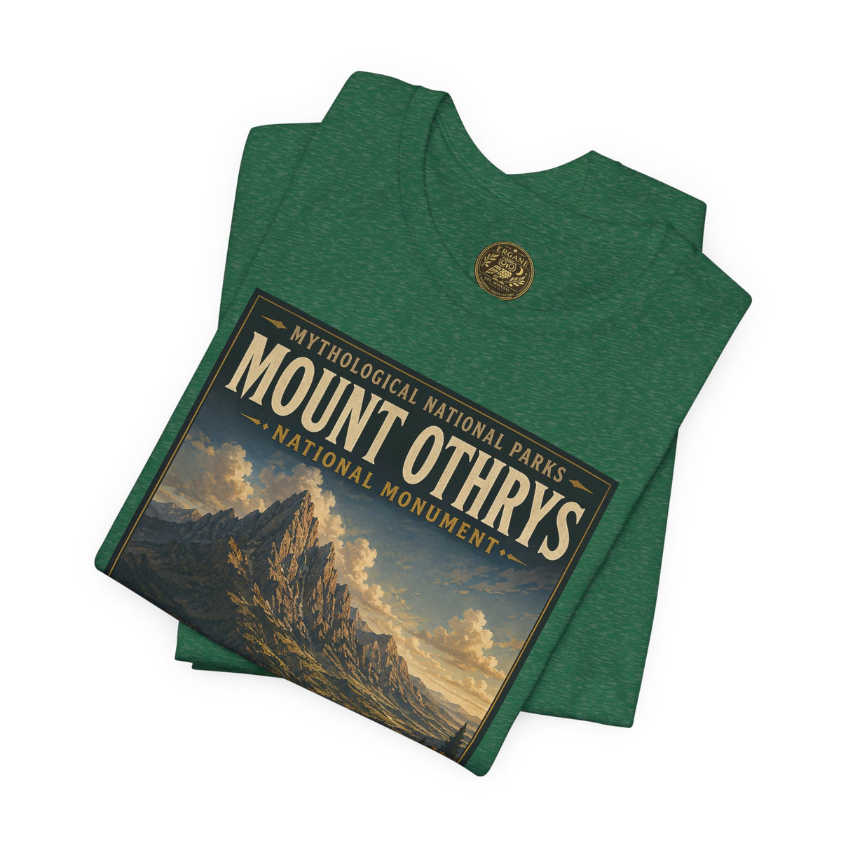 Mythological National Parks COLLECTION V- #039-050 TITANS & PRIMORDIAL REALMS | Vintage nature poster Tee | Mythological National Parks graphic shirt