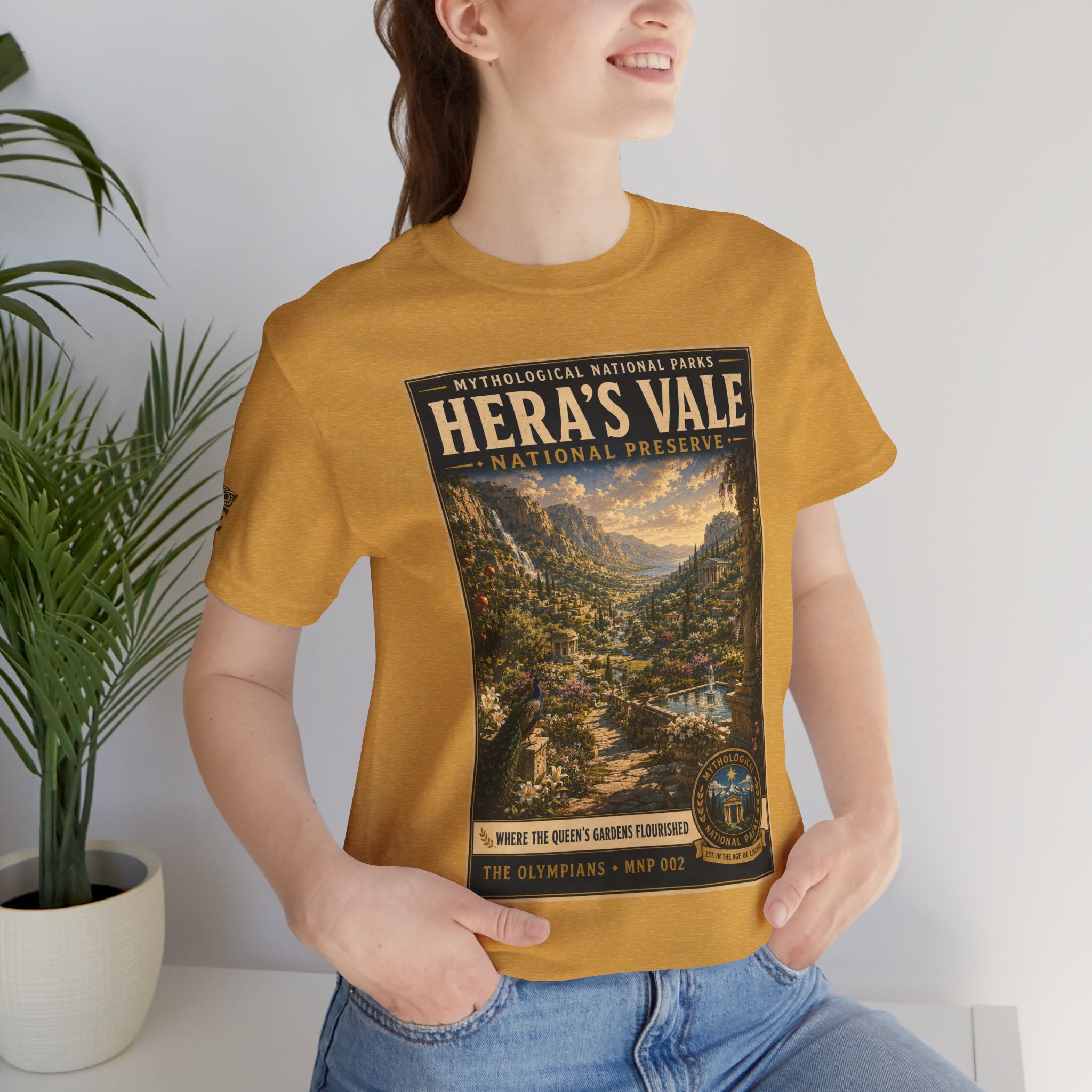Mythological National Parks Collection I- #002-007 - The Olympians | Vintage nature poster Tee | Mythological National Parks graphic shirt