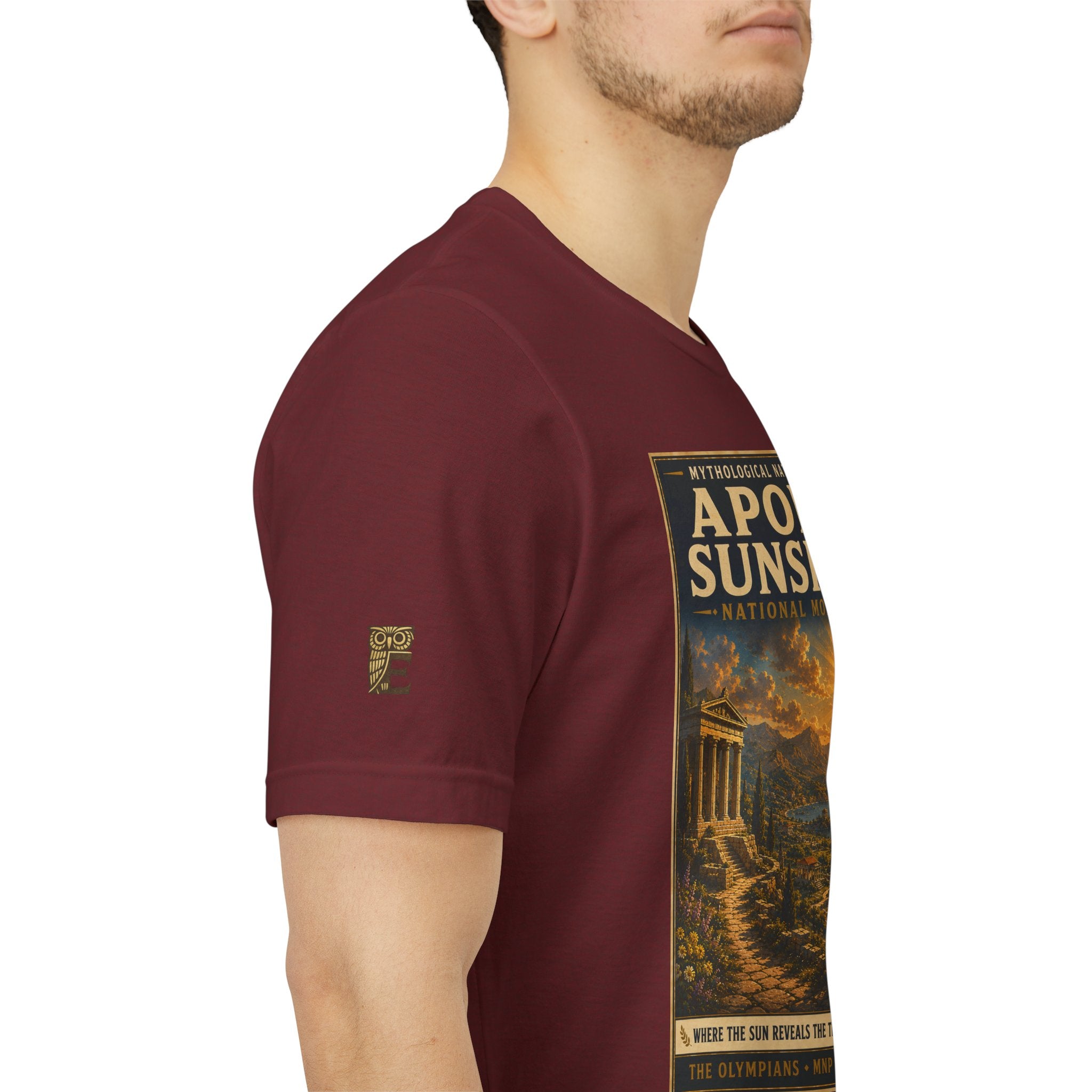Mythological National Parks Collection I- #007-007 -The Olympians | Vintage nature poster Tee | Mythological National Parks graphic shirt