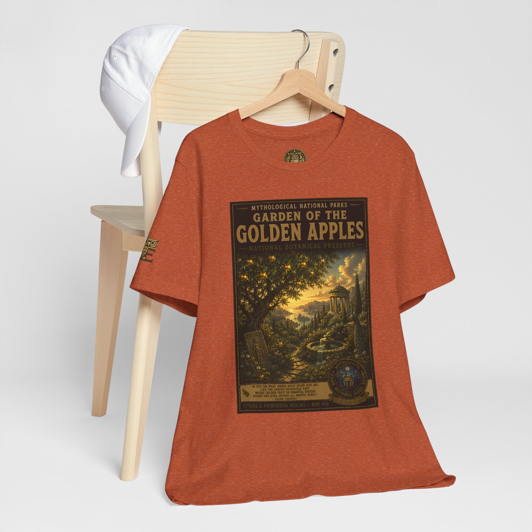 Mythological National Parks COLLECTION V- #048-050 TITANS & PRIMORDIAL REALMS | Vintage nature poster Tee | Mythological National Parks graphic shirt